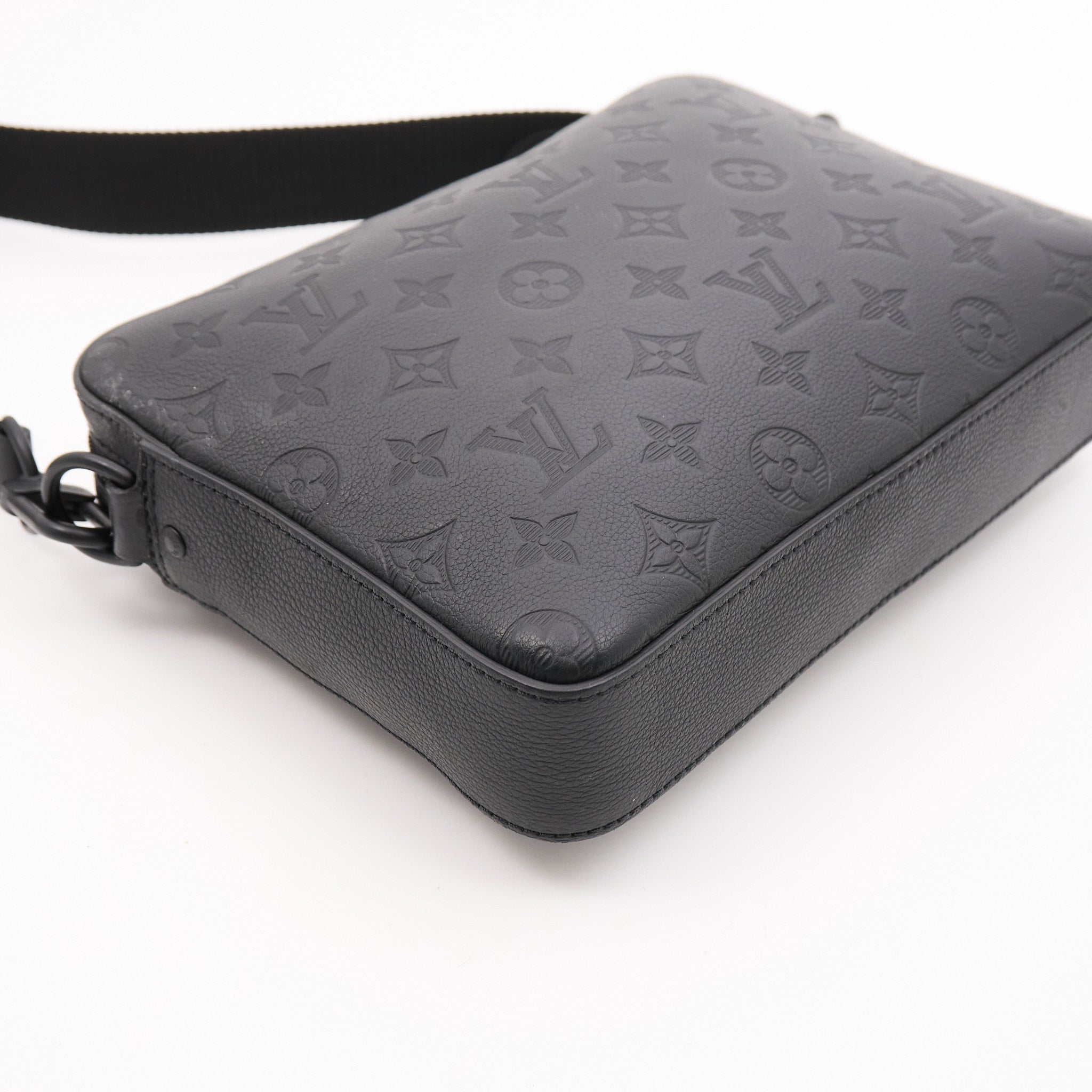 Louis Vuitton Monogram Duo Messenger Black Bag