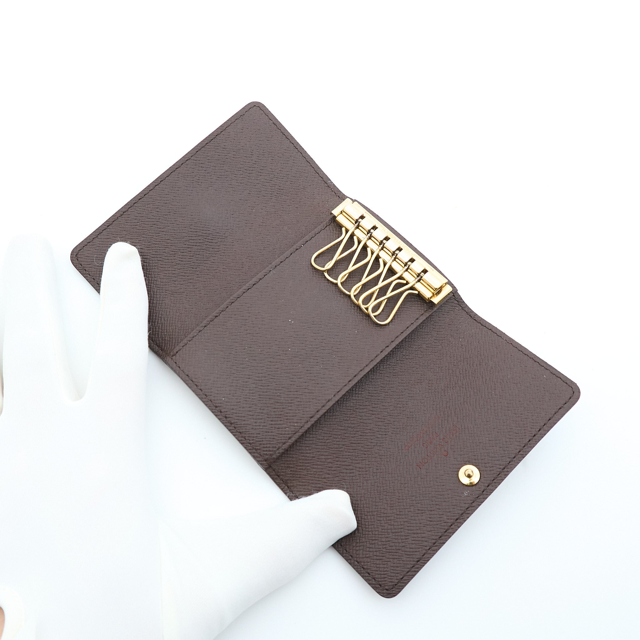 Louis Vuitton Damier Ebene Key Holder