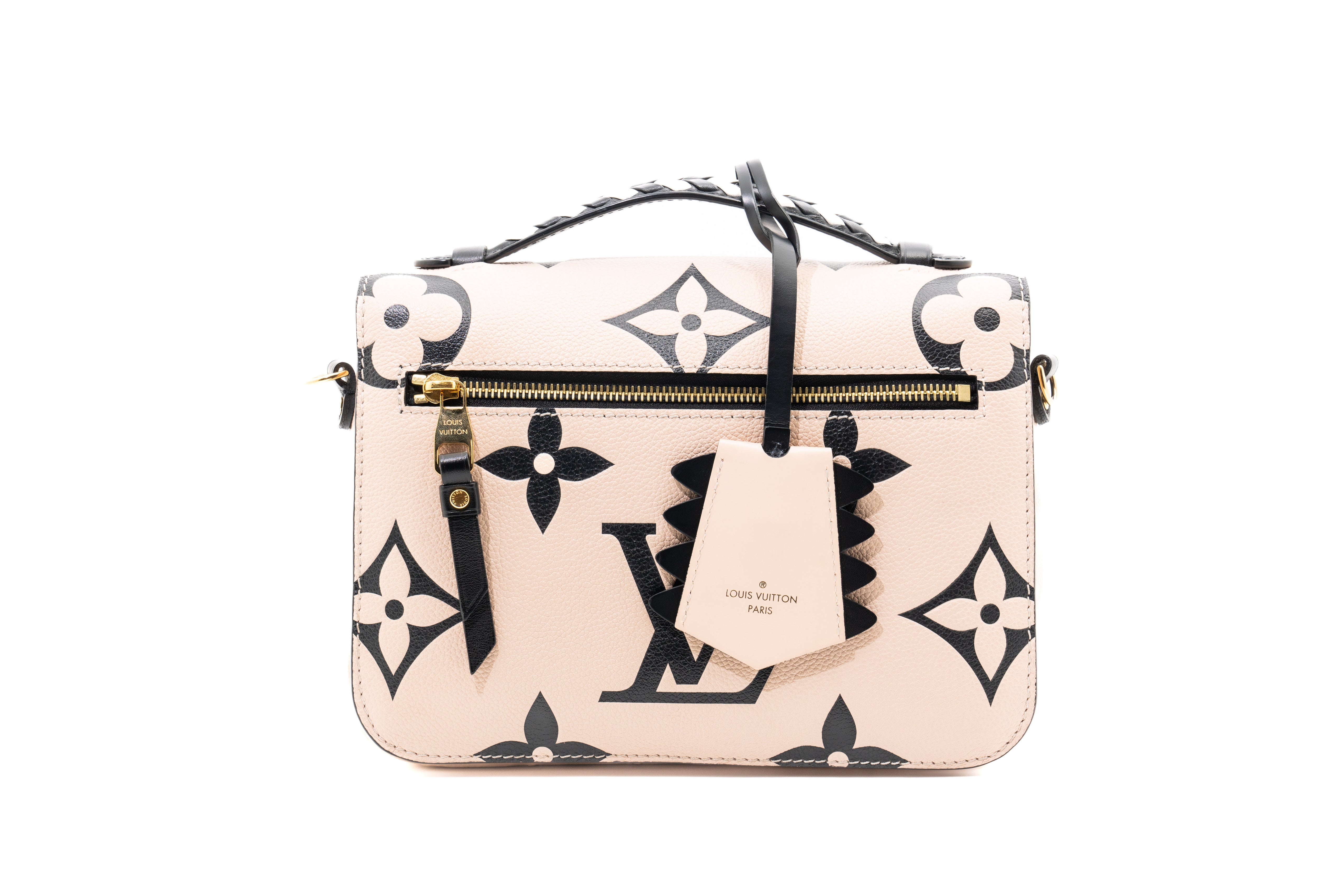 Louis Vuitton Leather Metis Pochette in Beige