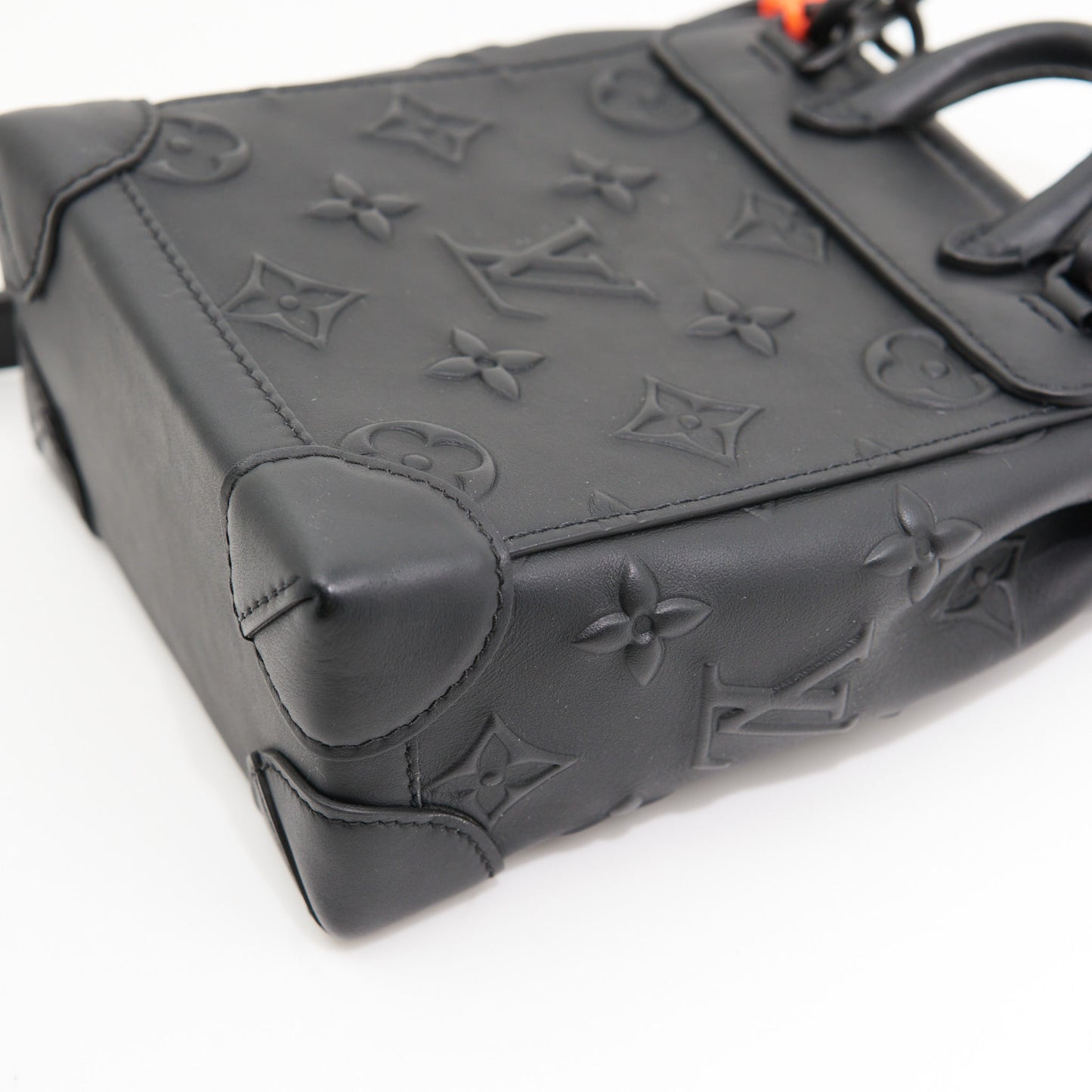 Louis Vuitton Leather Steamer Xs in Black