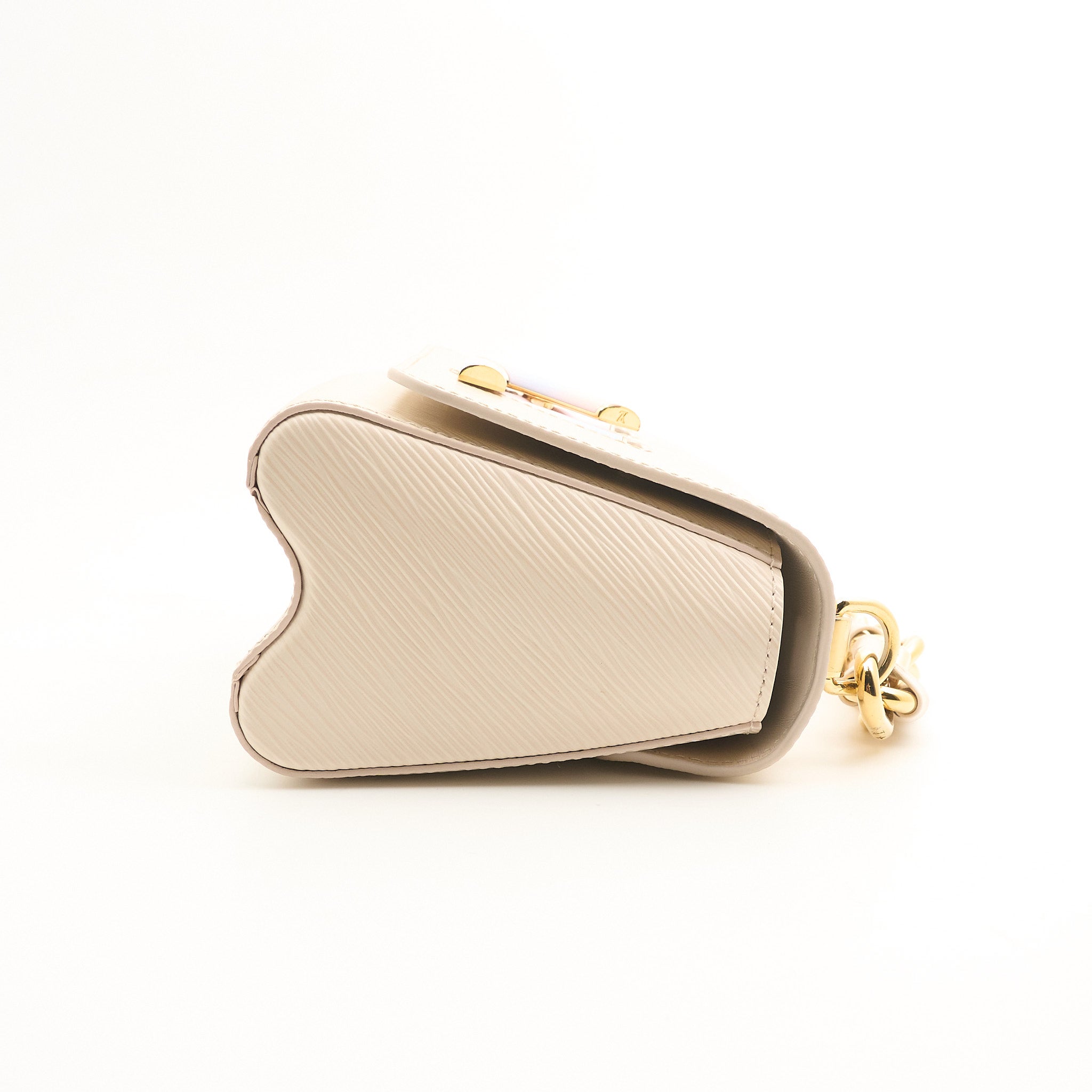 Louis Vuitton Limited Edition Twist Ecru Epi Leather Bag