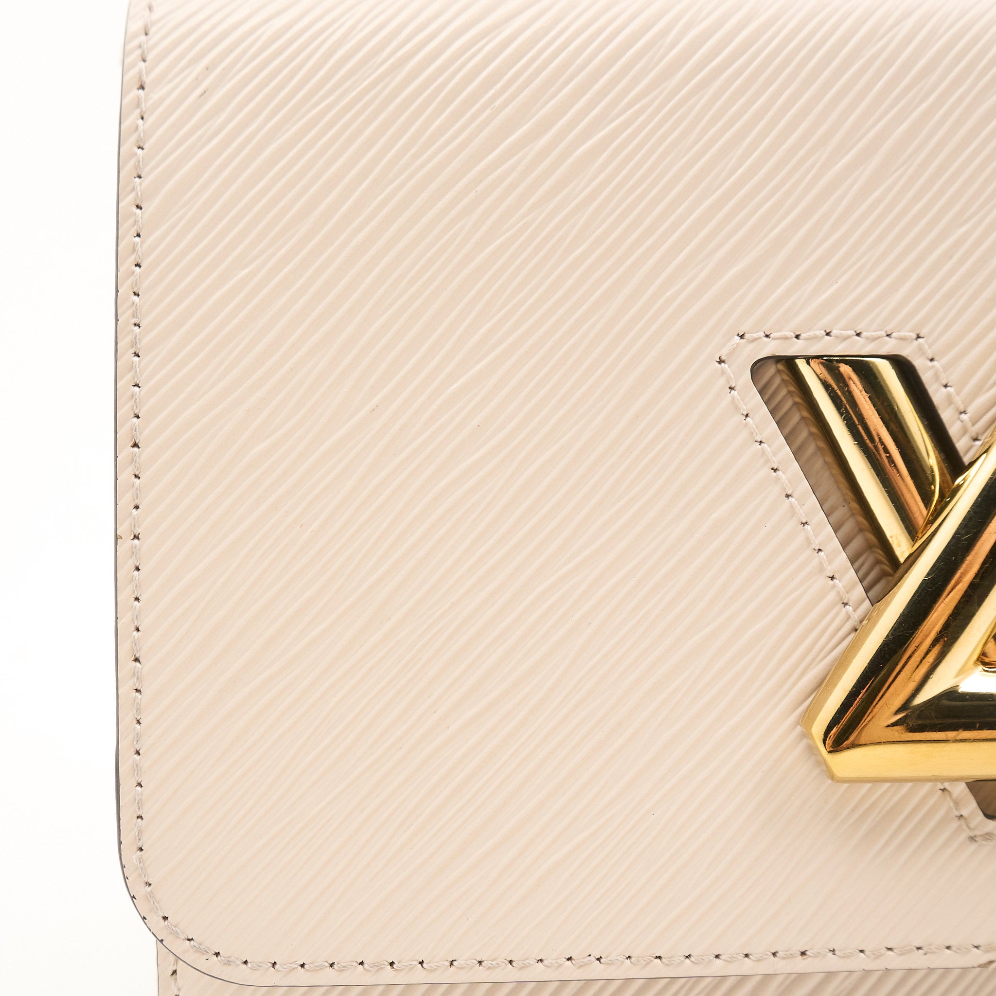 Louis Vuitton Twist MM Cream Bag