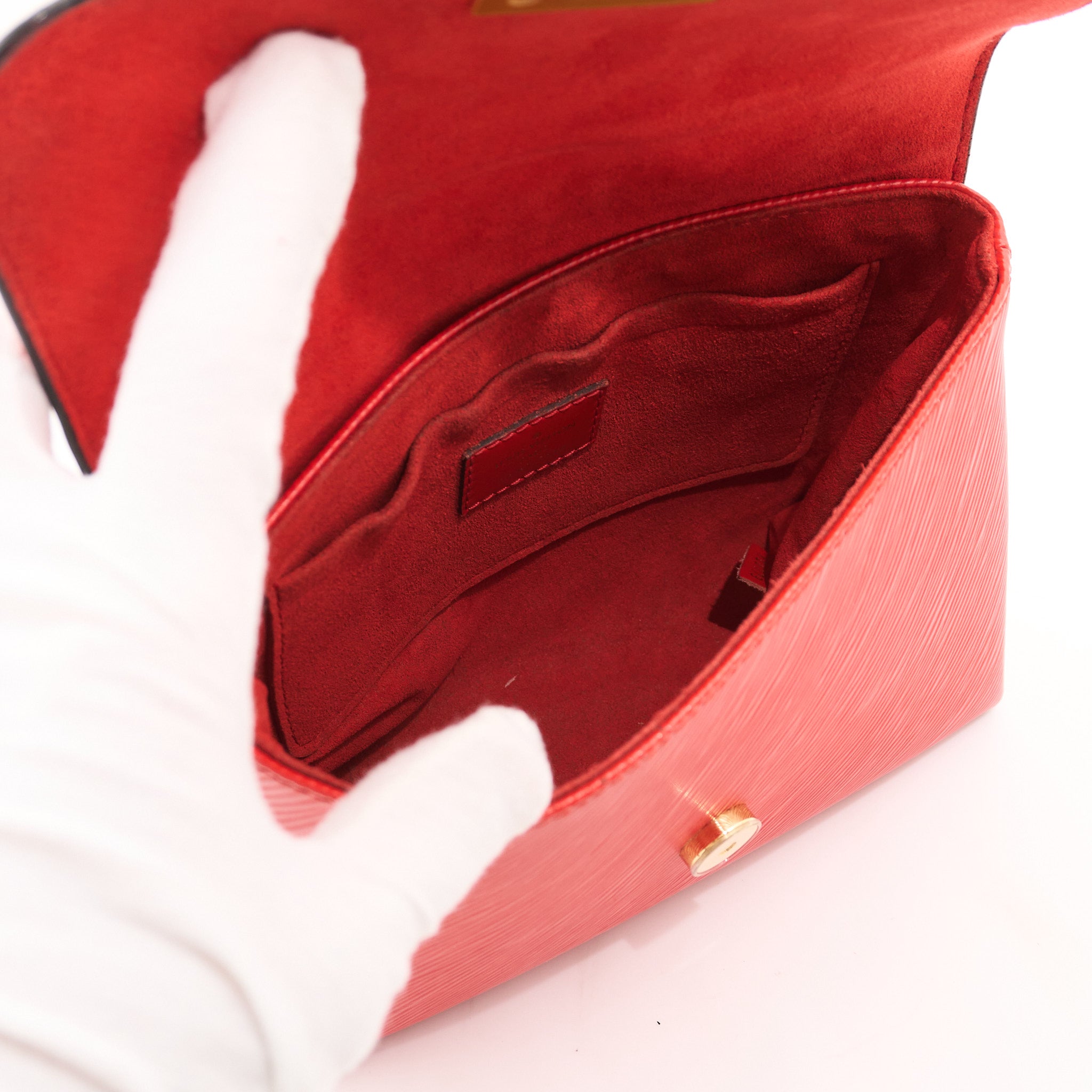 Louis Vuitton Locky BB Red EPI Leather