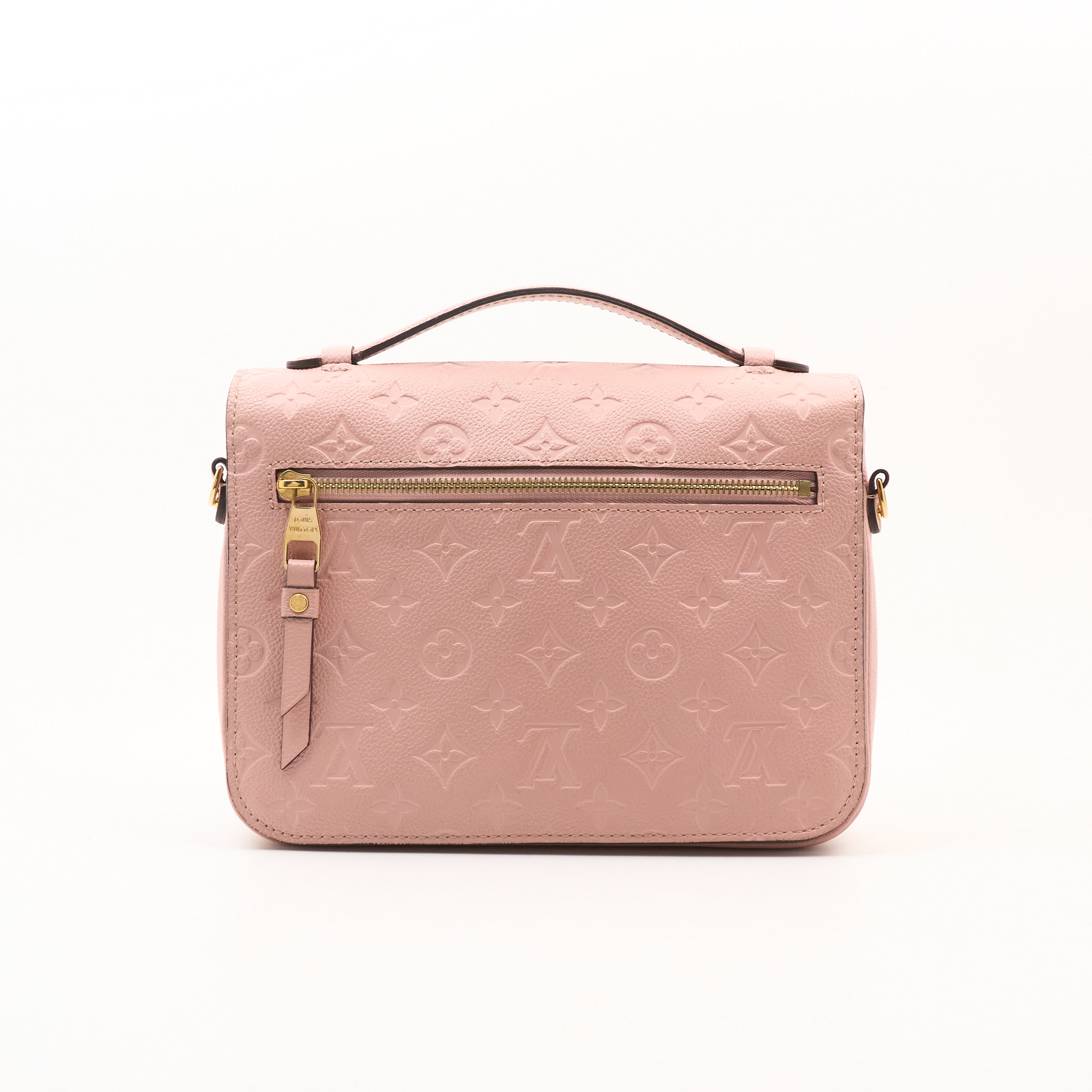 Louis Vuitton Pochette Metis Rose Poudre Empriente Leather