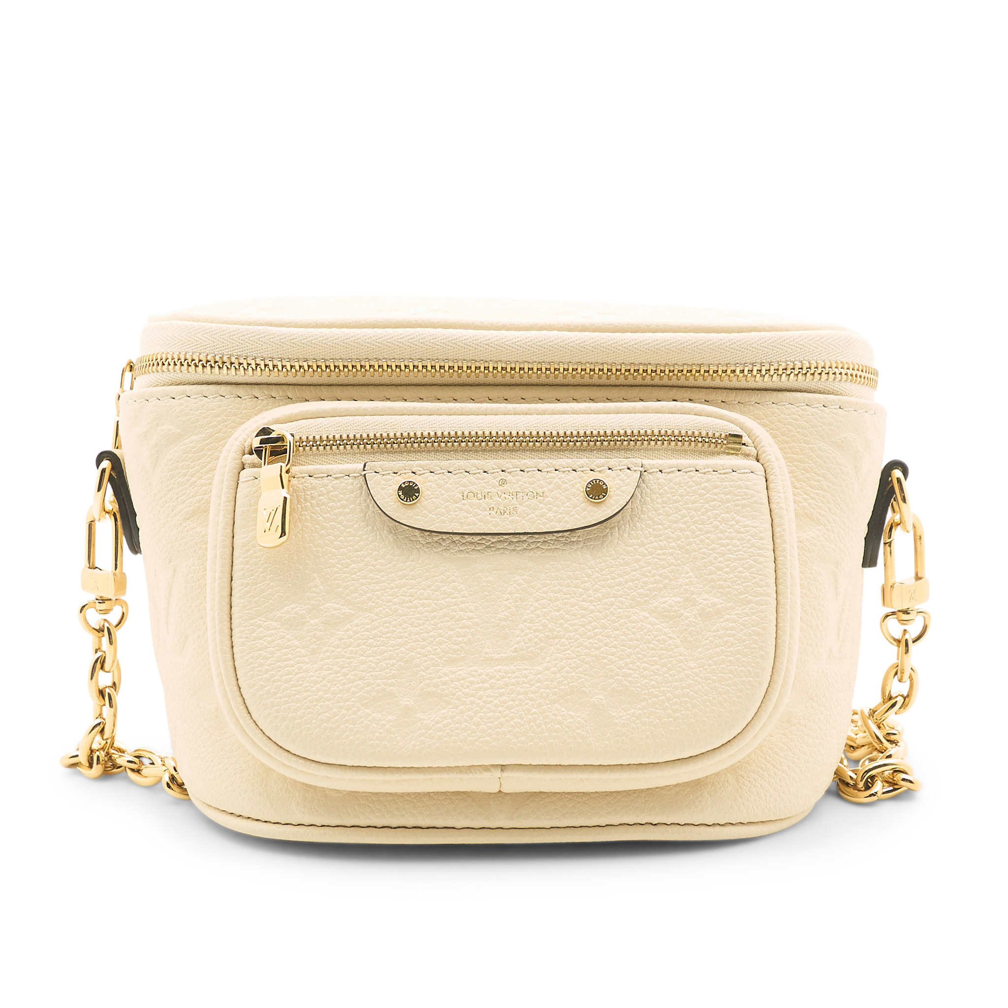 Louis Vuitton Mini Bumbag in Cream Monogram Empreinte leather