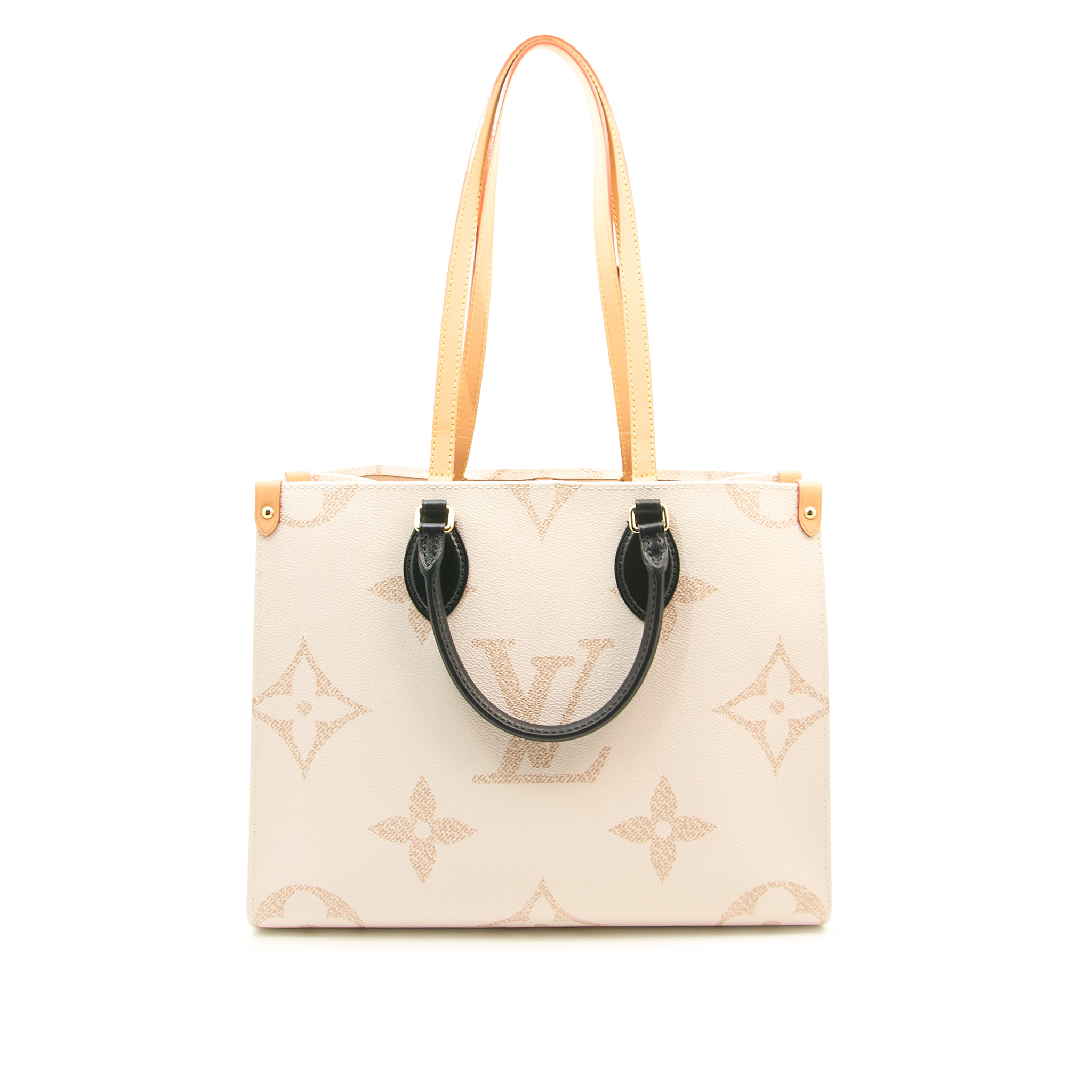 Louis Vuitton MM On the Go Bag Monogram Dune