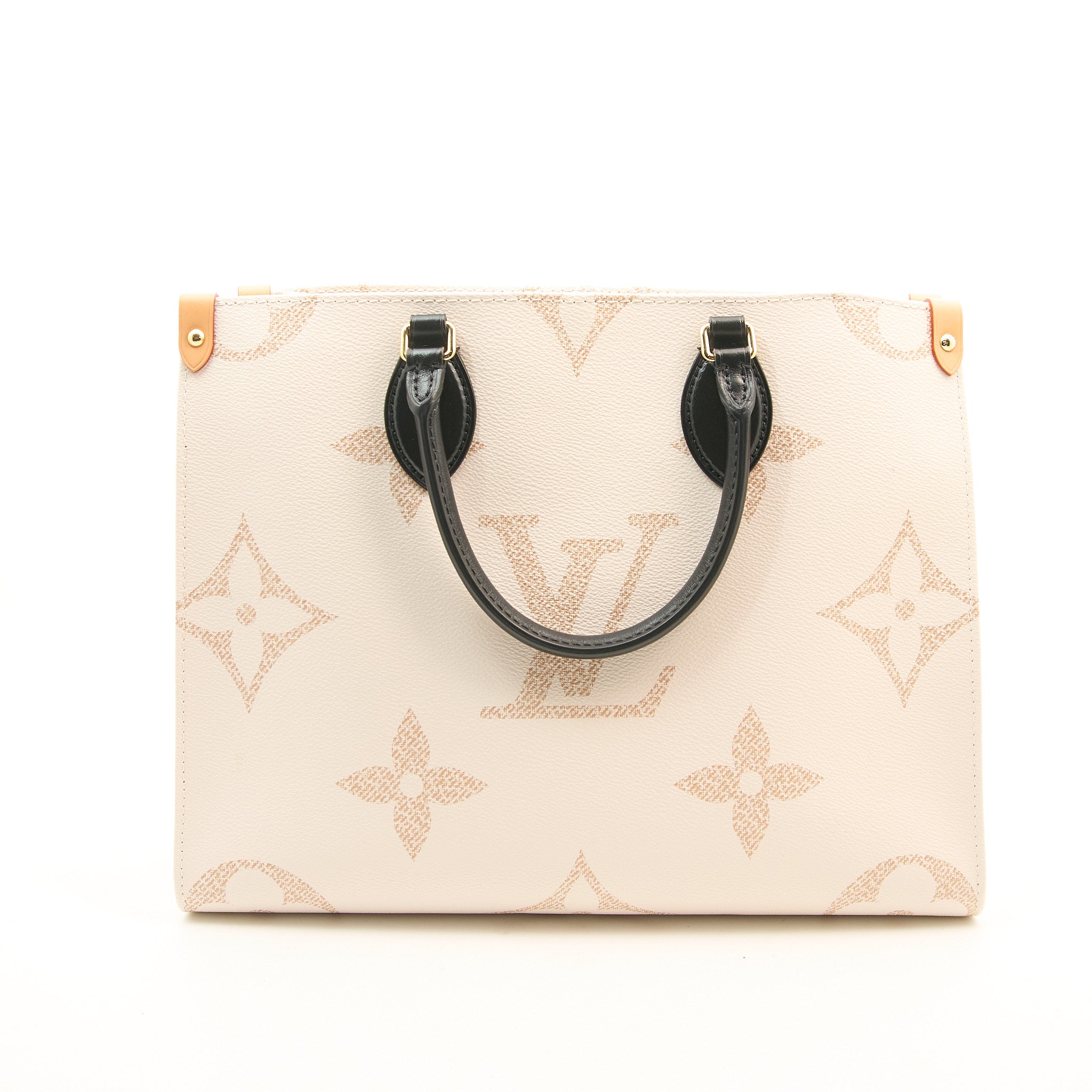 Louis Vuitton MM On the Go Bag Monogram Dune