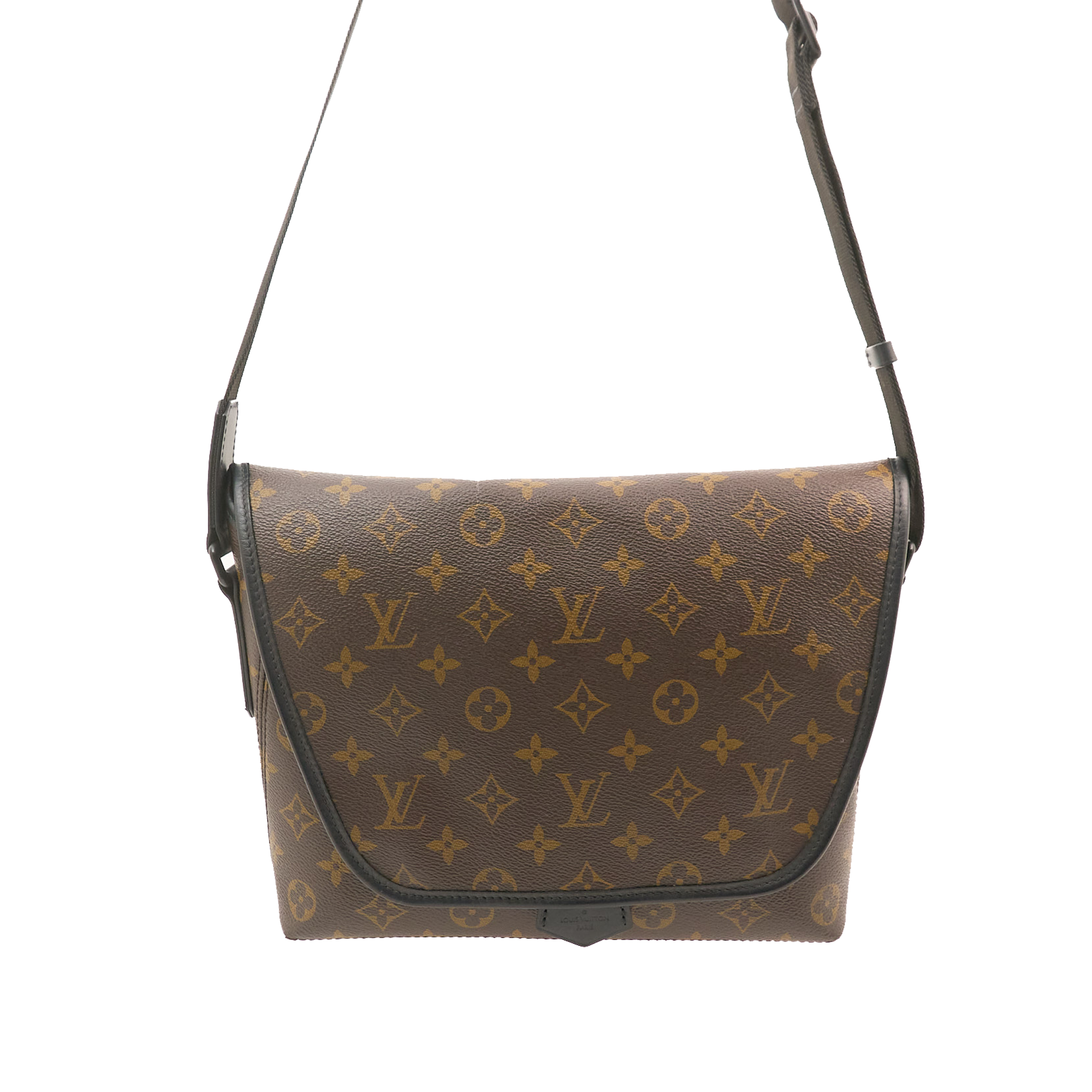 Louis Vuitton Monogram Macassar Magnetic Messenger Bag