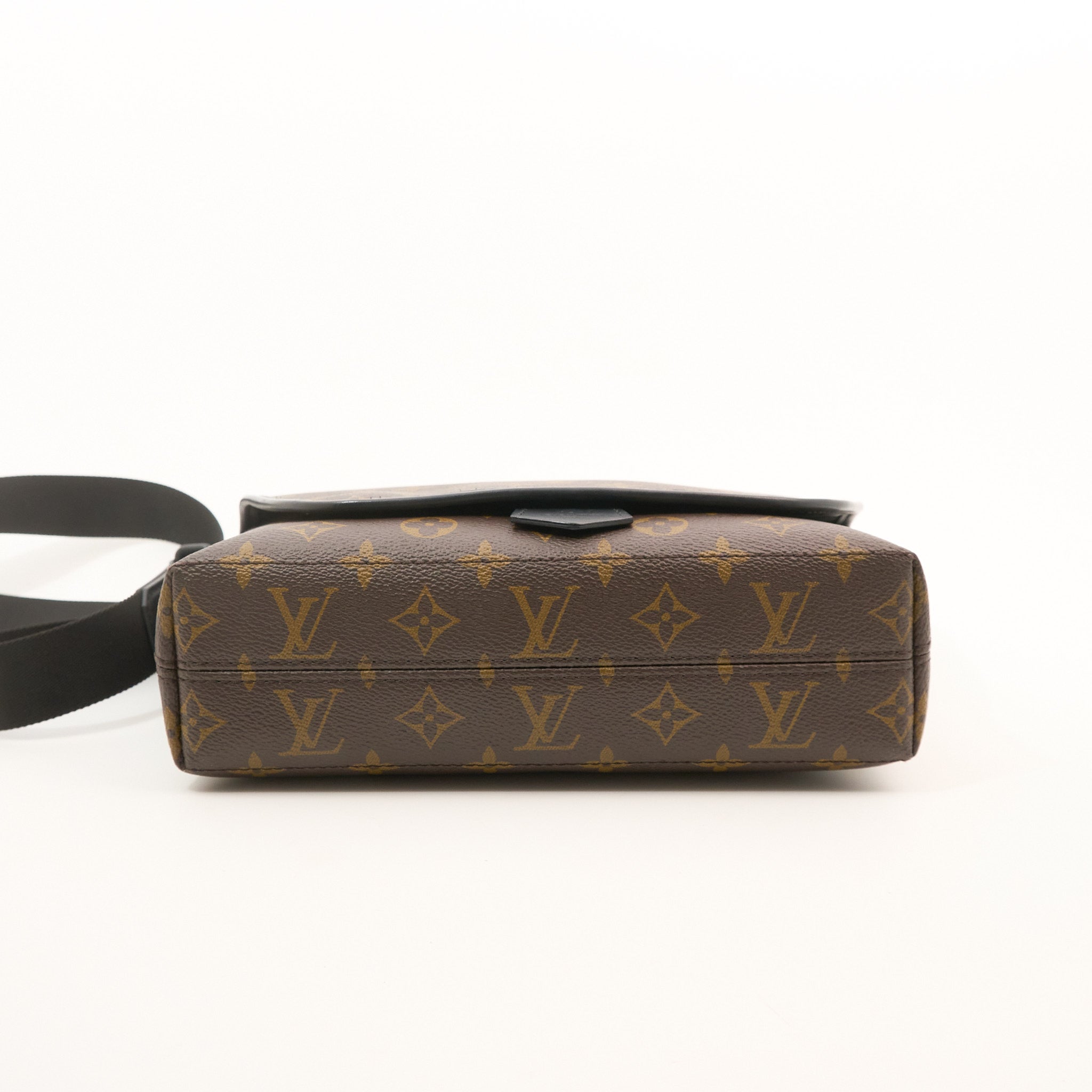 Louis Vuitton Monogram Macassar Magnetic Messenger Bag