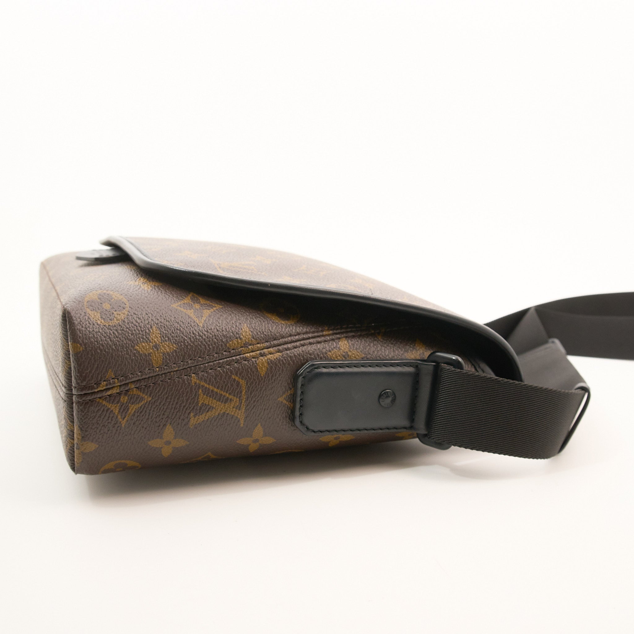 Louis Vuitton Monogram Macassar Magnetic Messenger Bag