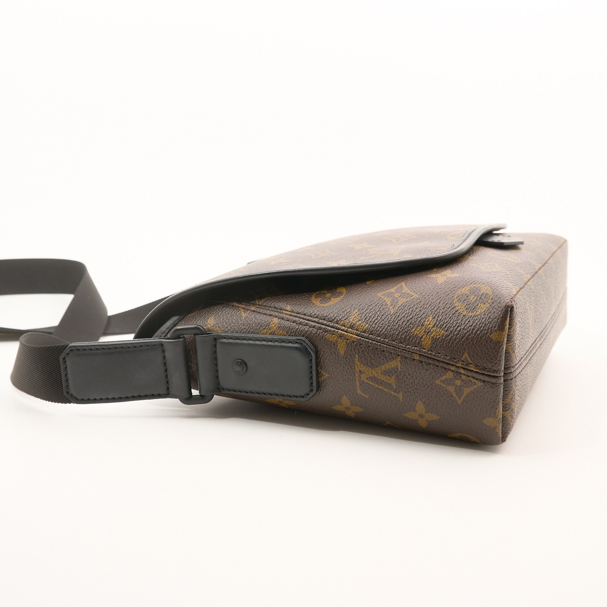 Louis Vuitton Monogram Macassar Magnetic Messenger Bag