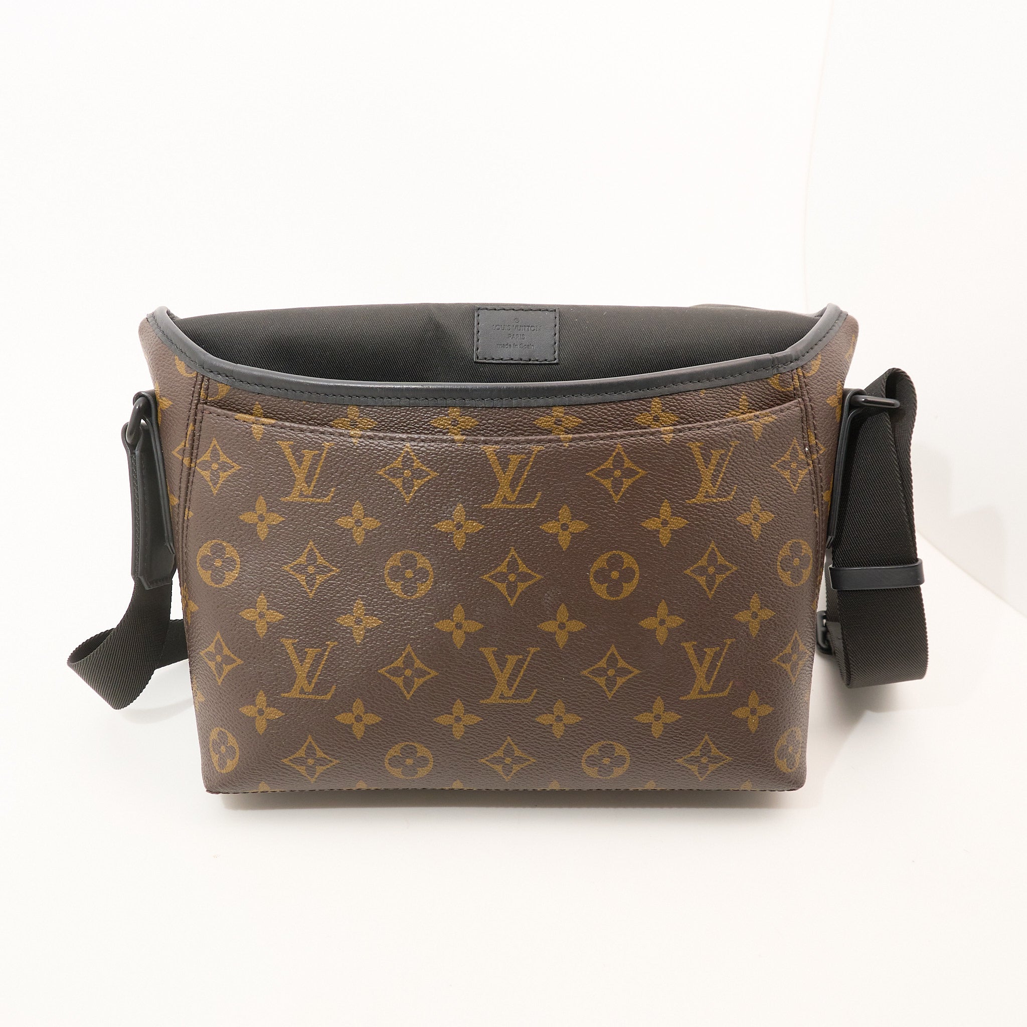 Louis Vuitton Monogram Macassar Magnetic Messenger Bag