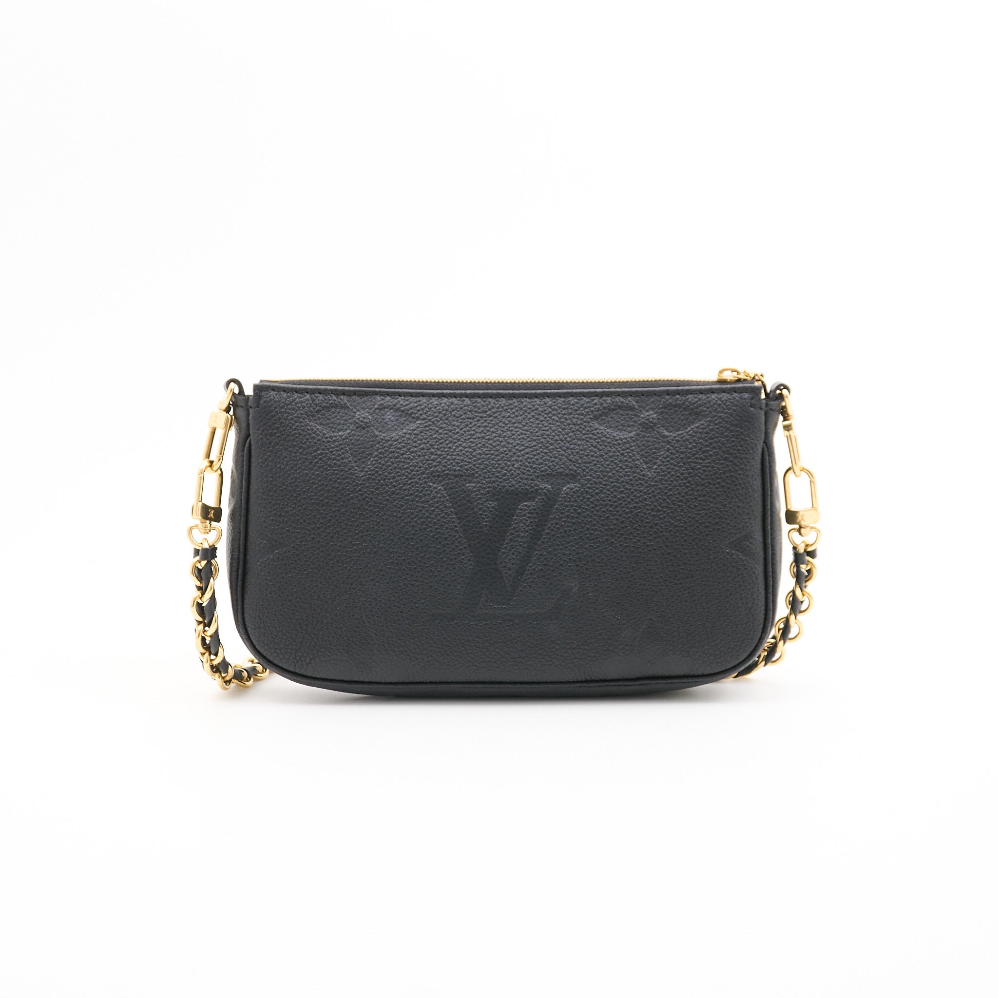 Louis Vuitton Multi Pochette Crossbody Bag Black