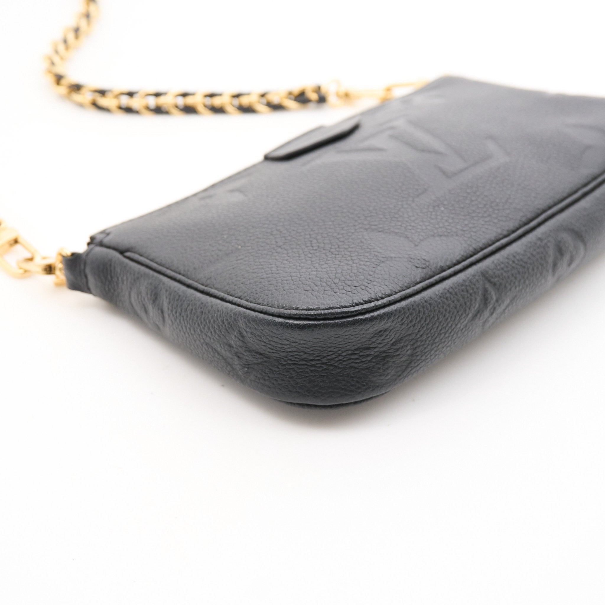 Louis Vuitton Multi Pochette Crossbody Bag Black