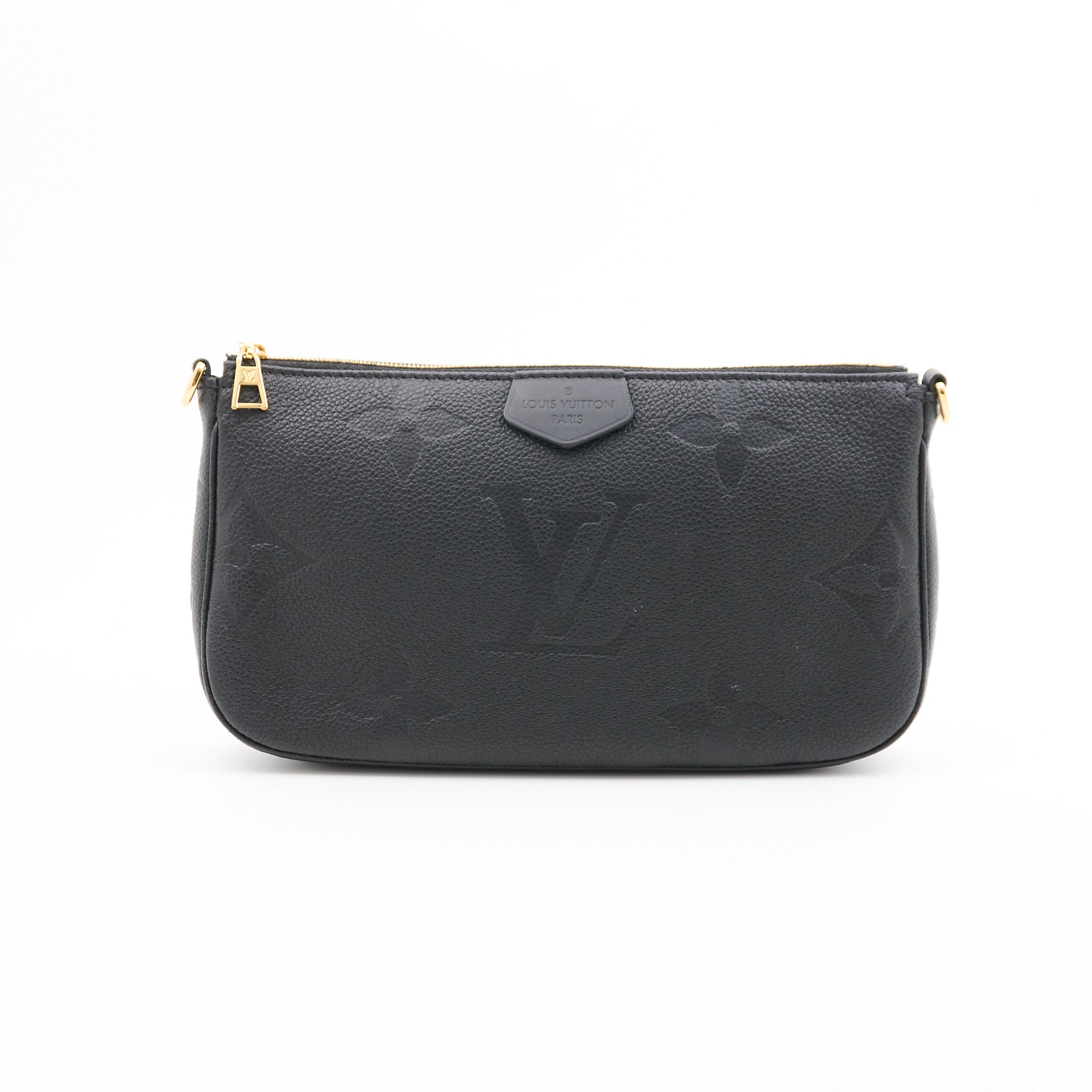 Louis Vuitton Multi Pochette Crossbody Bag Black