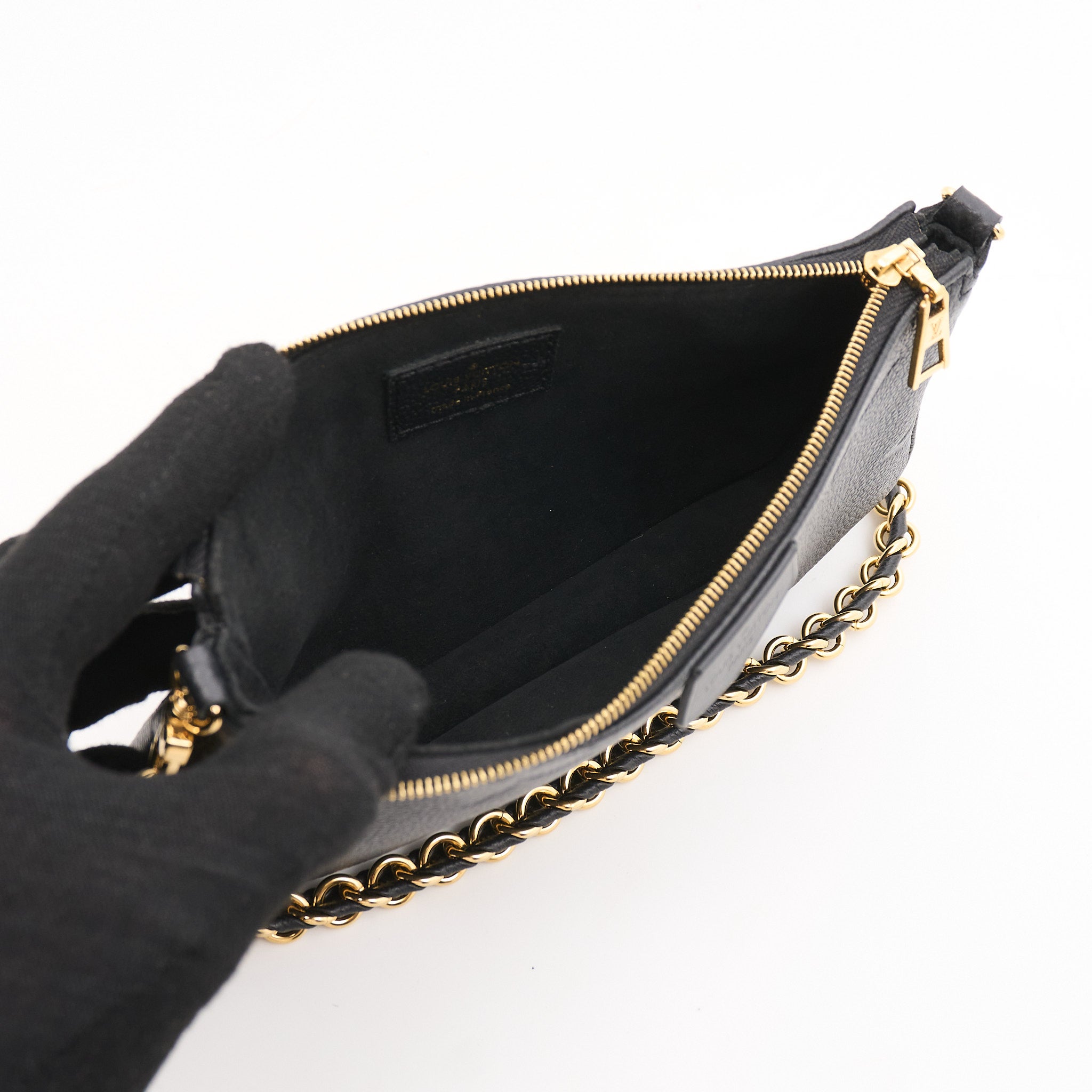 Louis Vuitton Multi Pochette Crossbody Bag Black