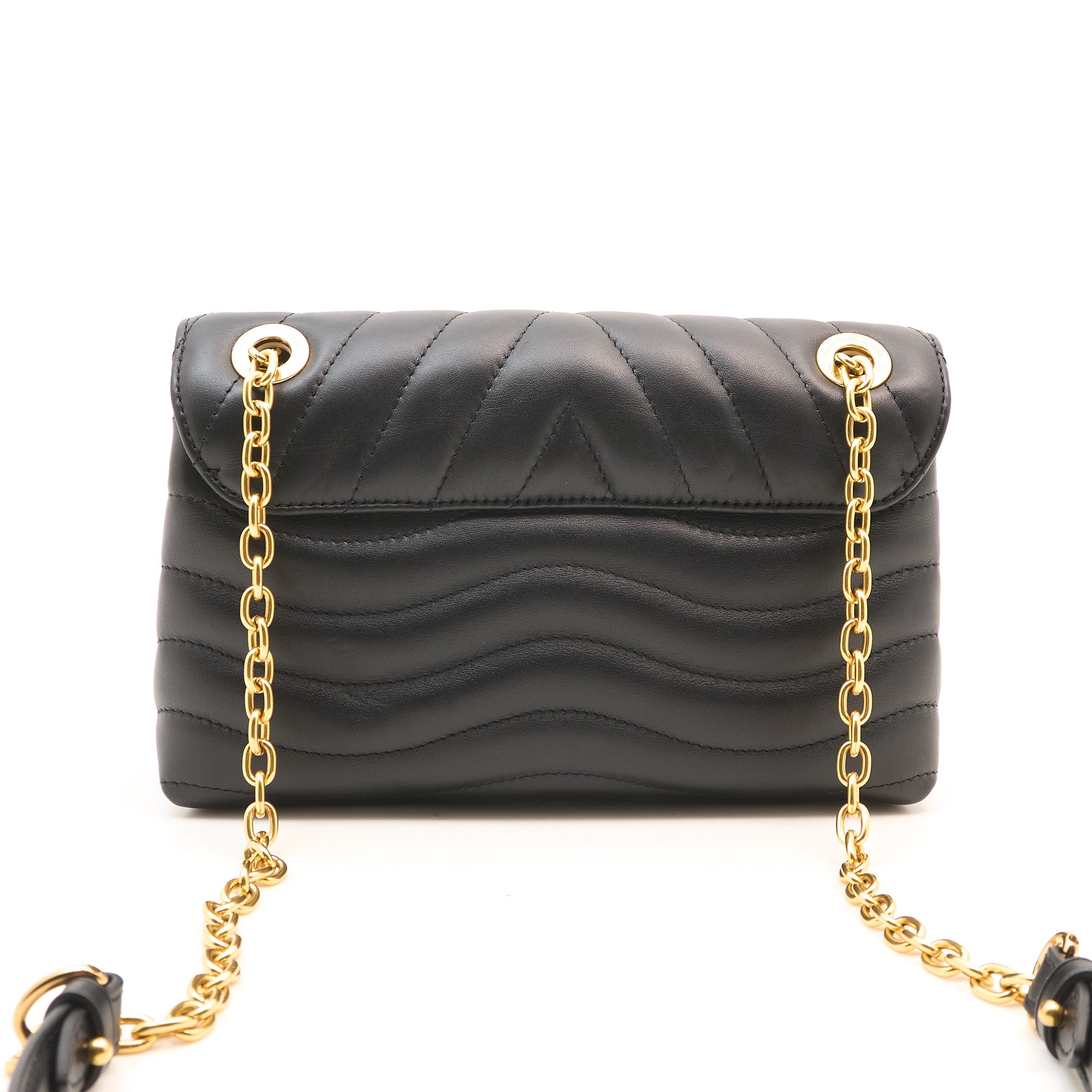 Louis Vuitton New Wave Chain MM Black Bag