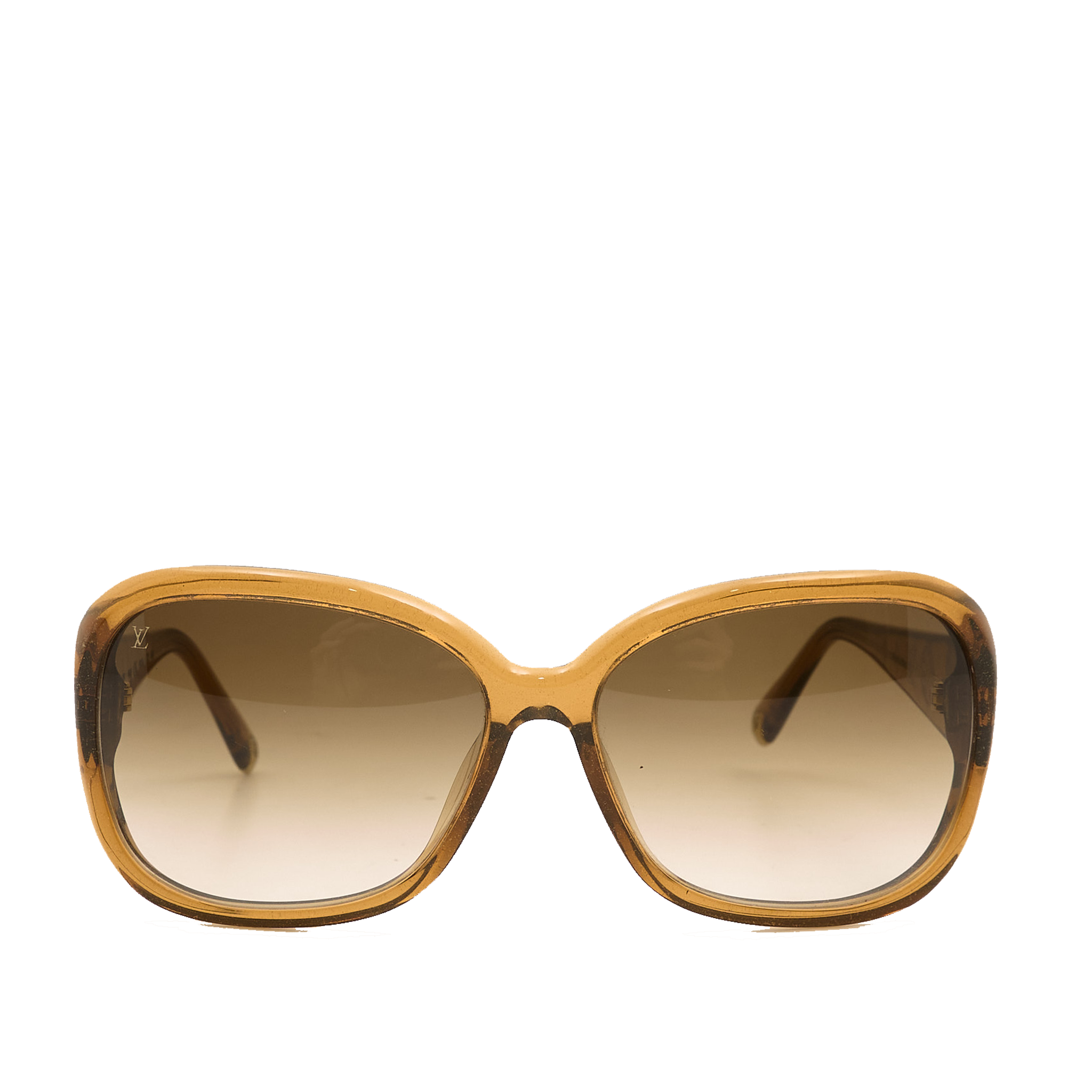 Louis Vuitton Obsession Glitter Acetate Sunglasses Gold