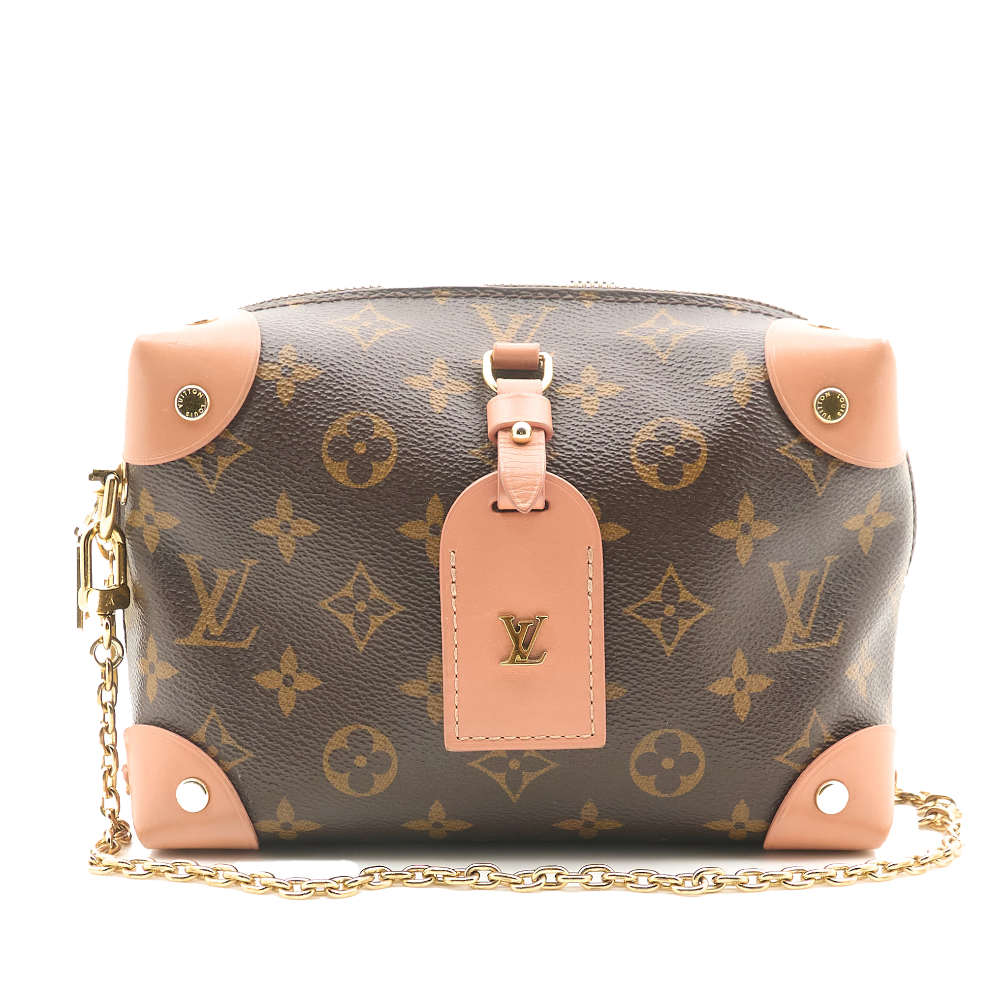 Louis Vuitton Petite Malle Souple Monogram Handbag