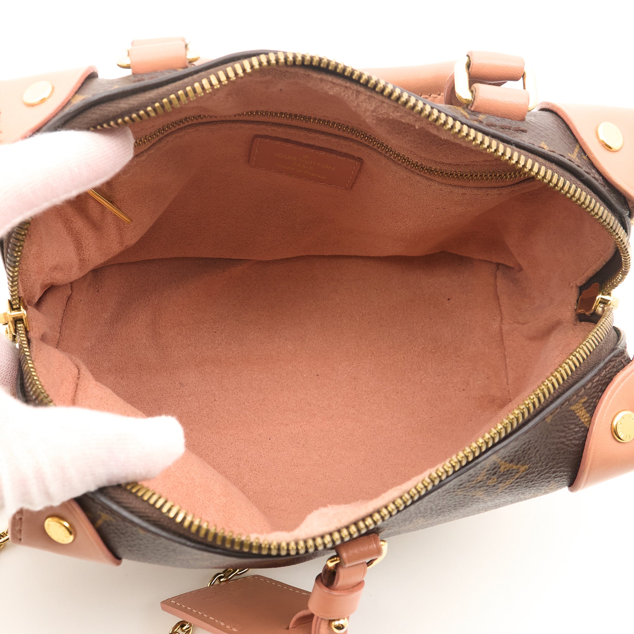 Louis Vuitton Petite Malle Souple Monogram Handbag