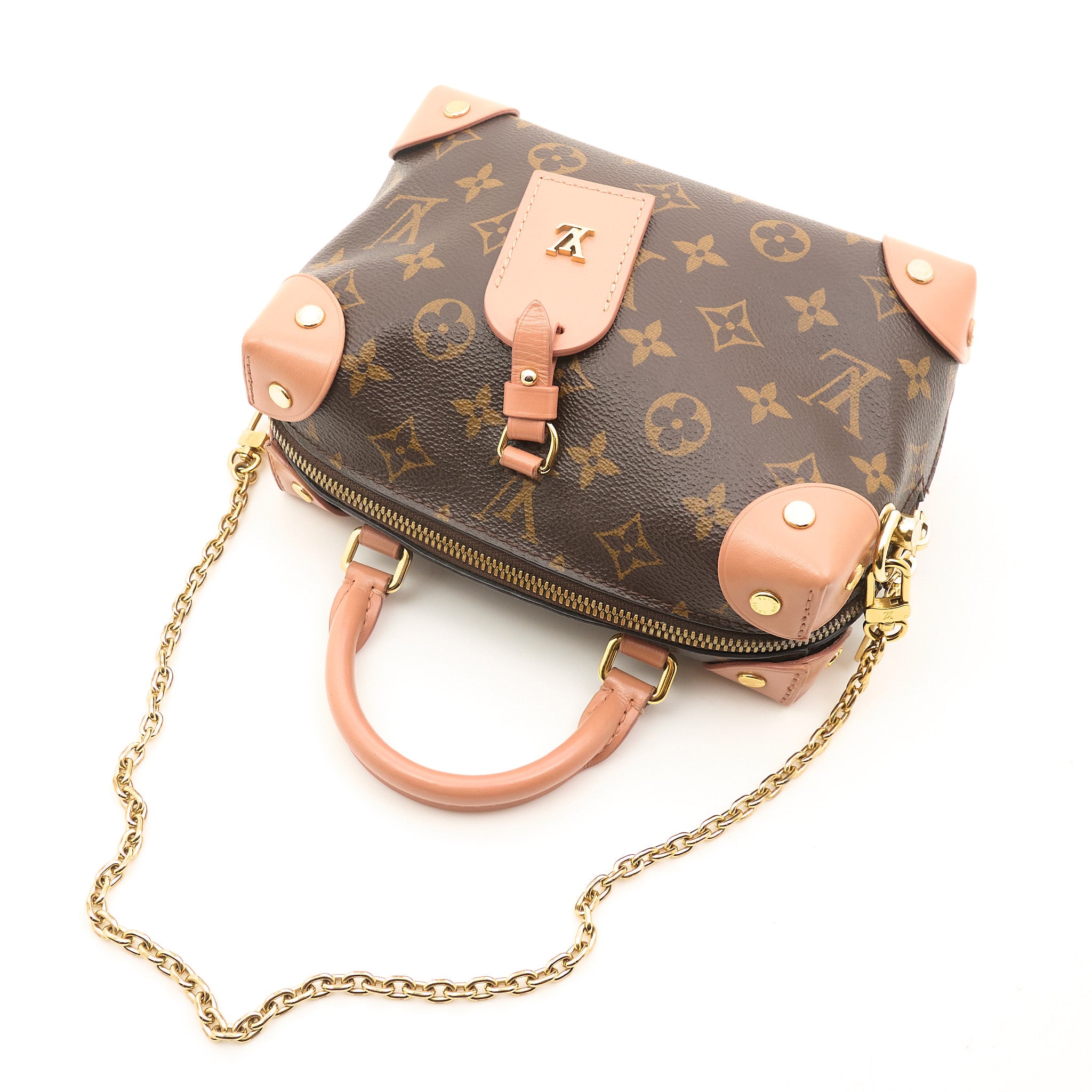 Louis Vuitton Petite Malle Souple Monogram Handbag