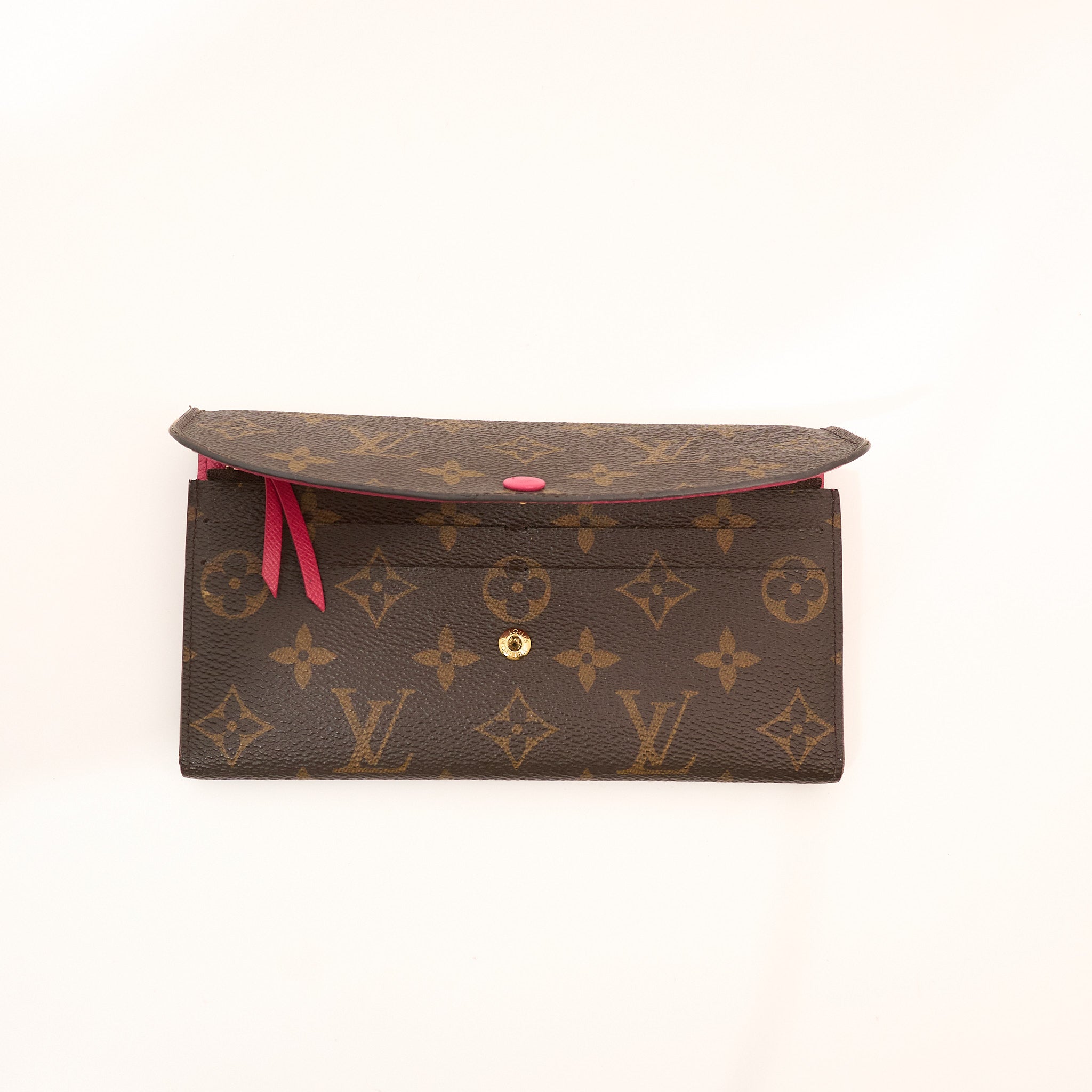 Louis Vuitton Monogram Sarah Wallet Pink