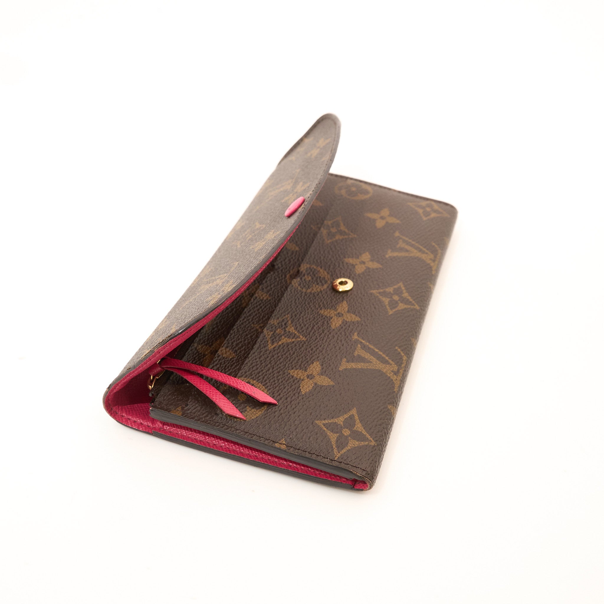 Louis Vuitton Monogram Sarah Wallet Pink
