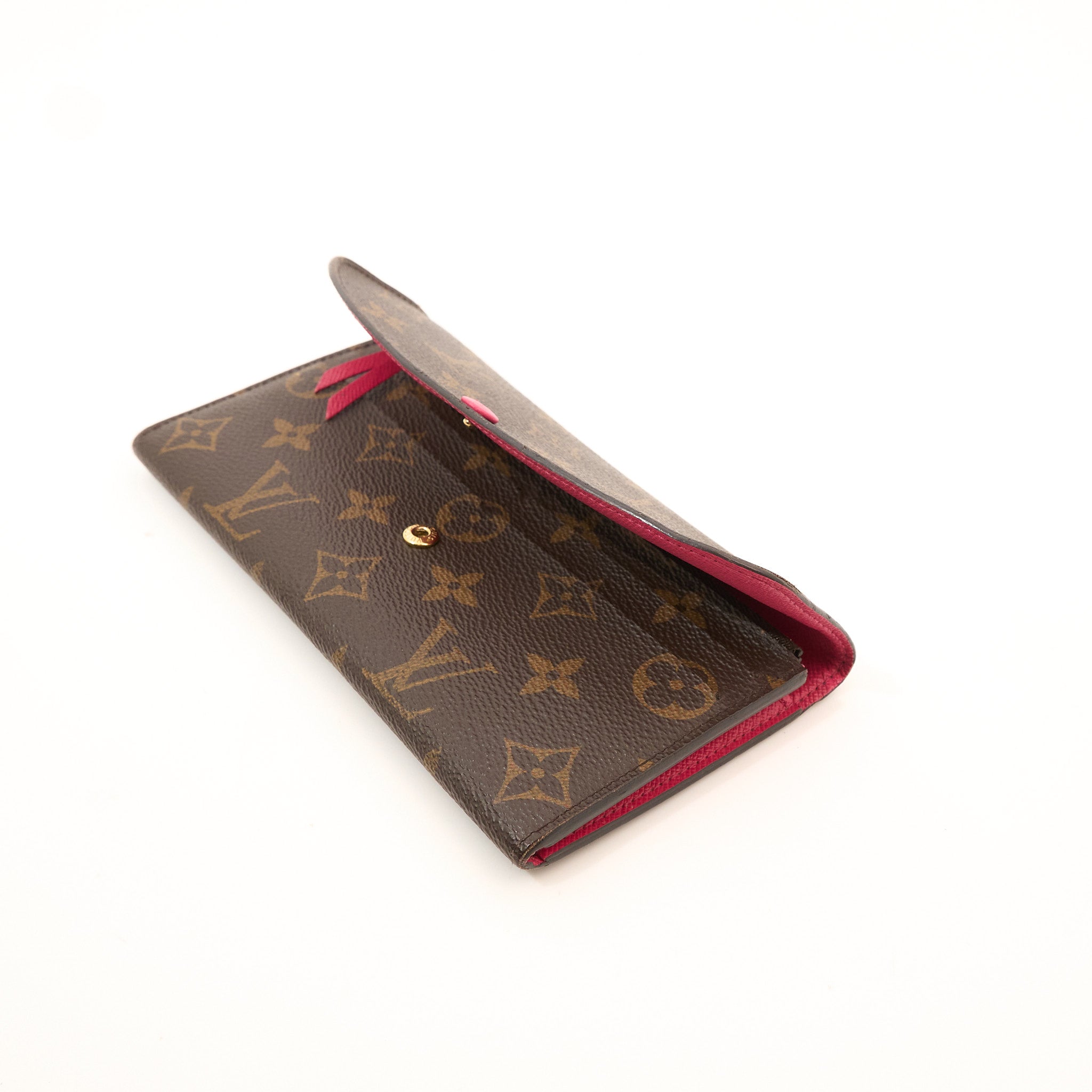 Louis Vuitton Monogram Sarah Wallet Pink
