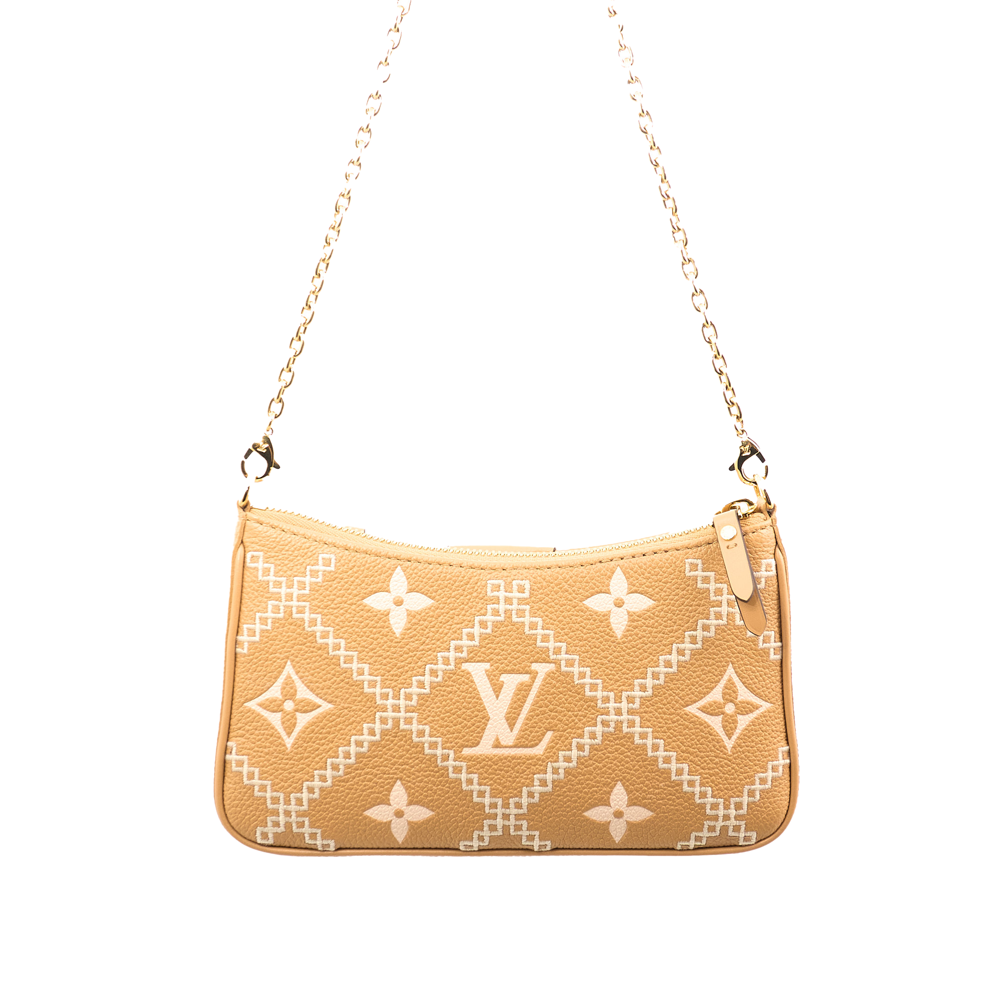 Louis Vuitton Arizona Cream Empriente Broderies Easy Pouch On Strap