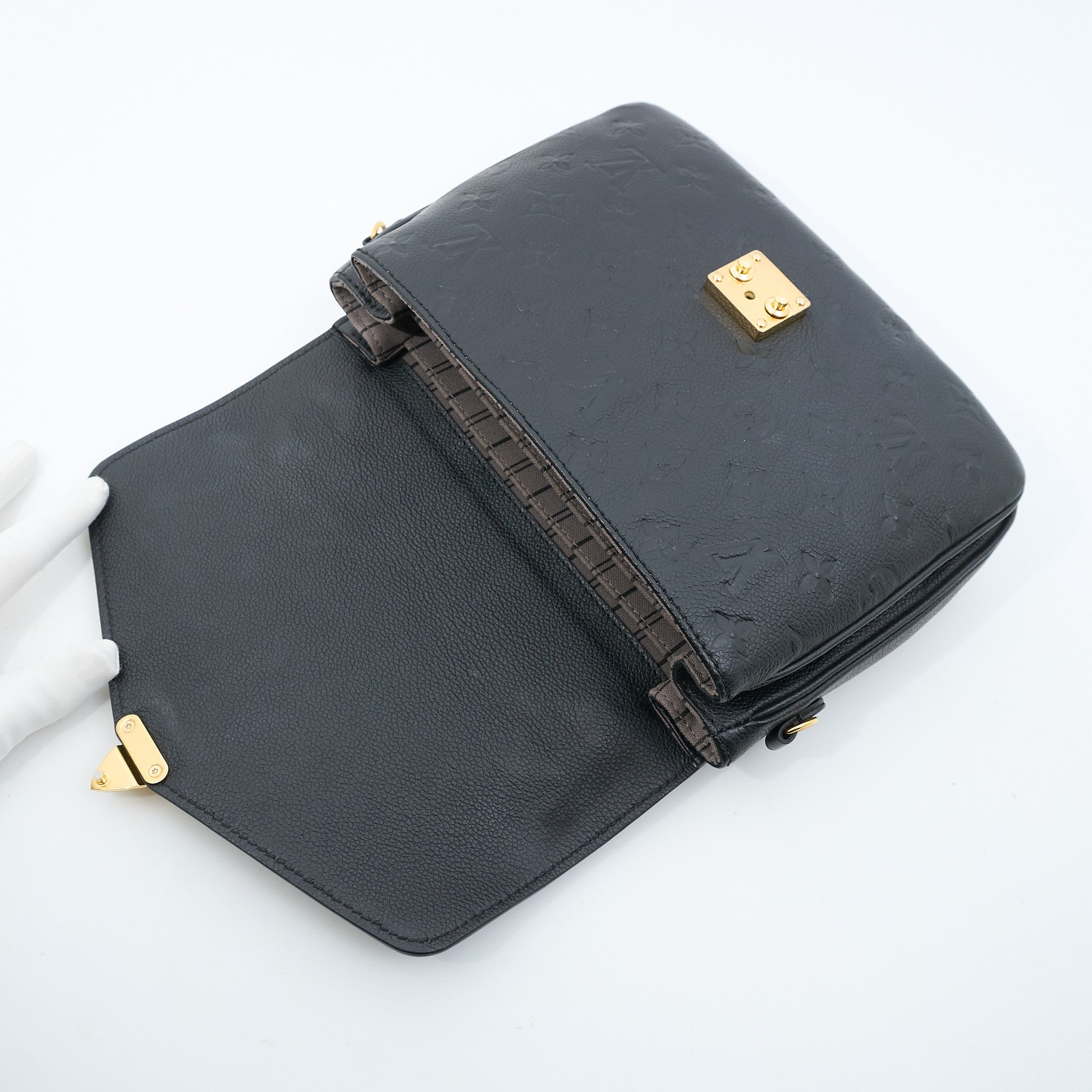 Louis Vuitton Pochette Metis Monogram Black