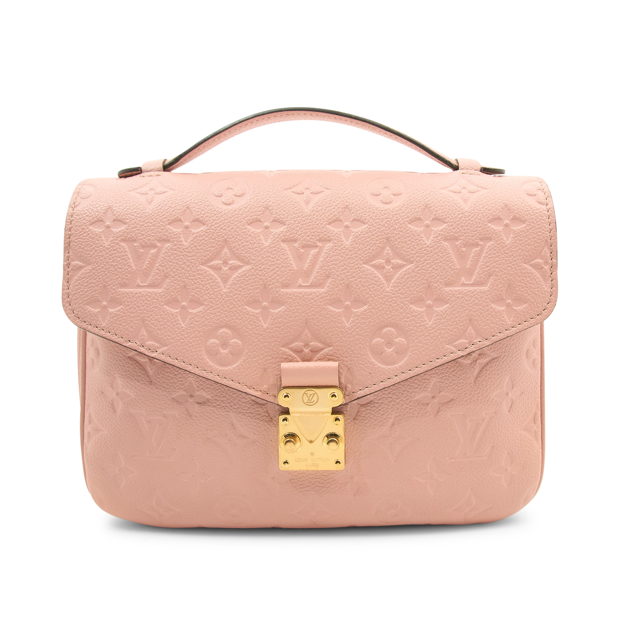 Louis Vuitton Pochette Metis Rose Poudre Empriente Leather