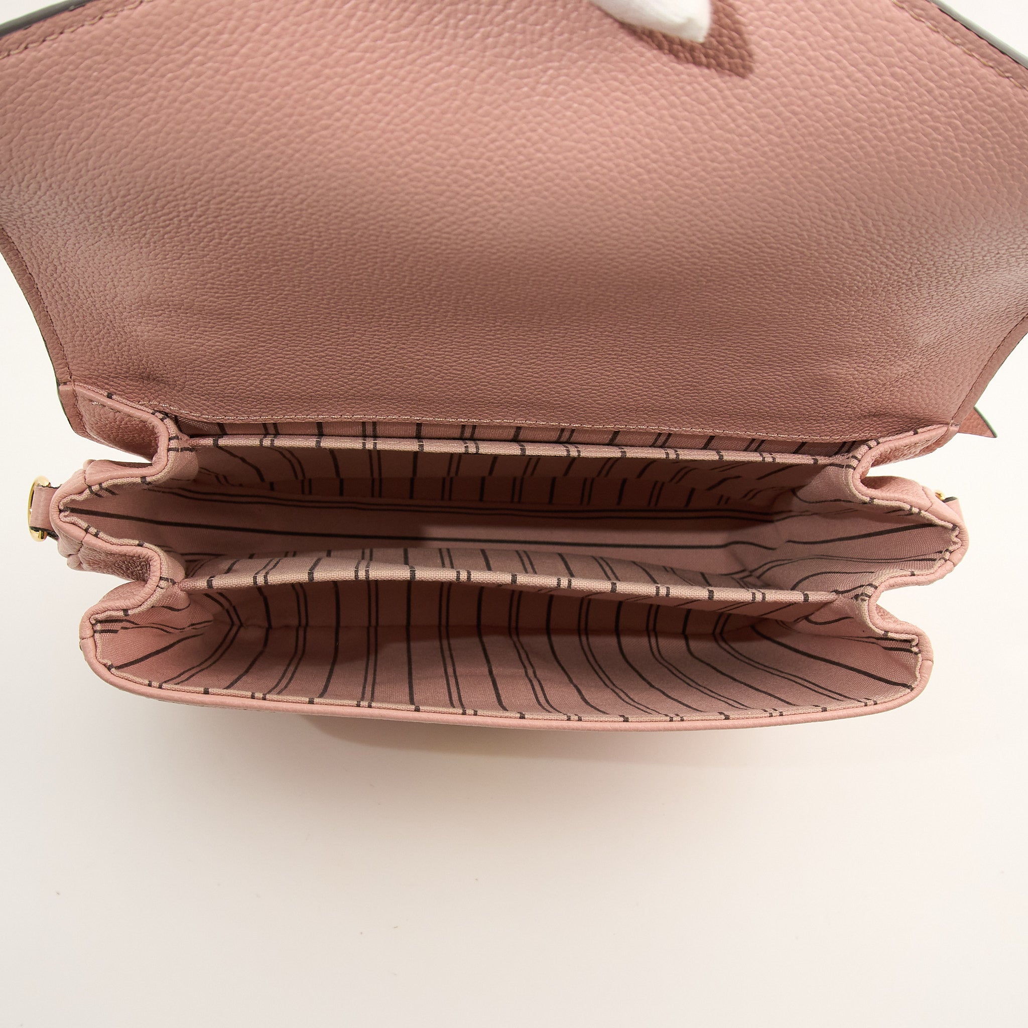 Louis Vuitton Pochette Metis Rose Poudre Empriente Leather