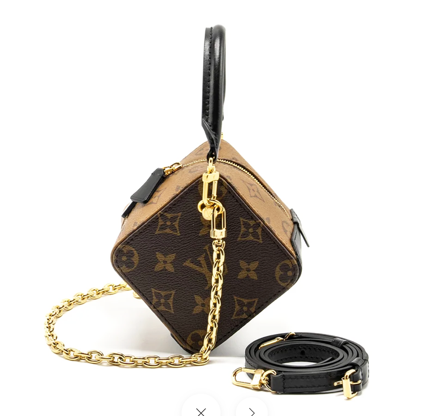 Louis Vuitton Reverse Monogram Cube Bag