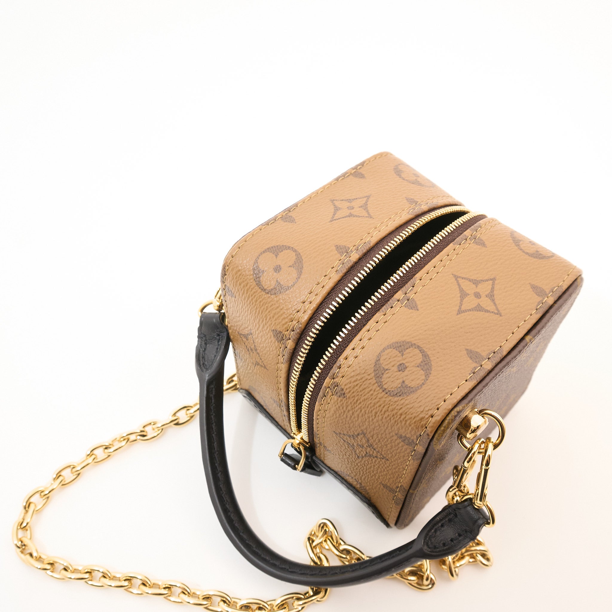 Louis Vuitton Reverse Monogram Cube Bag