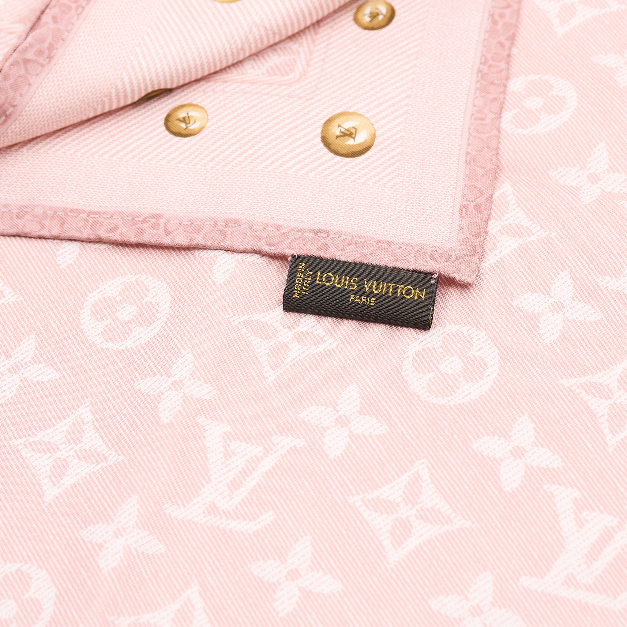 Louis Vuitton Silk Scarf Rose Pink