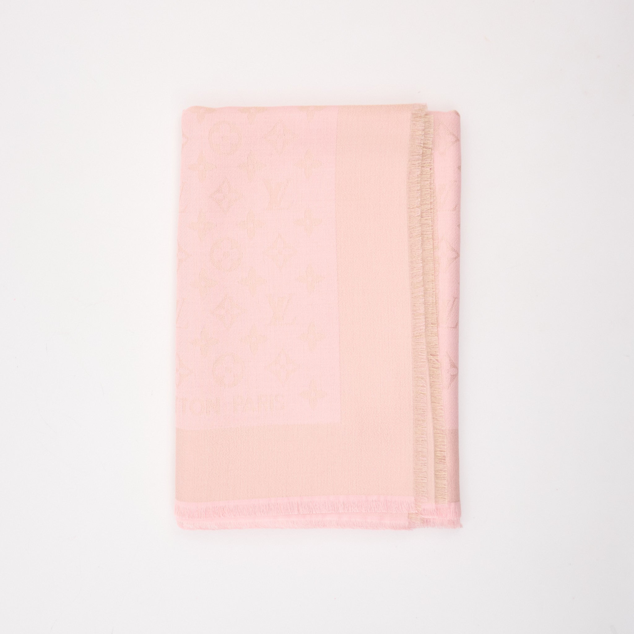 Louis Vuitton Silk Scarf Rose Pink