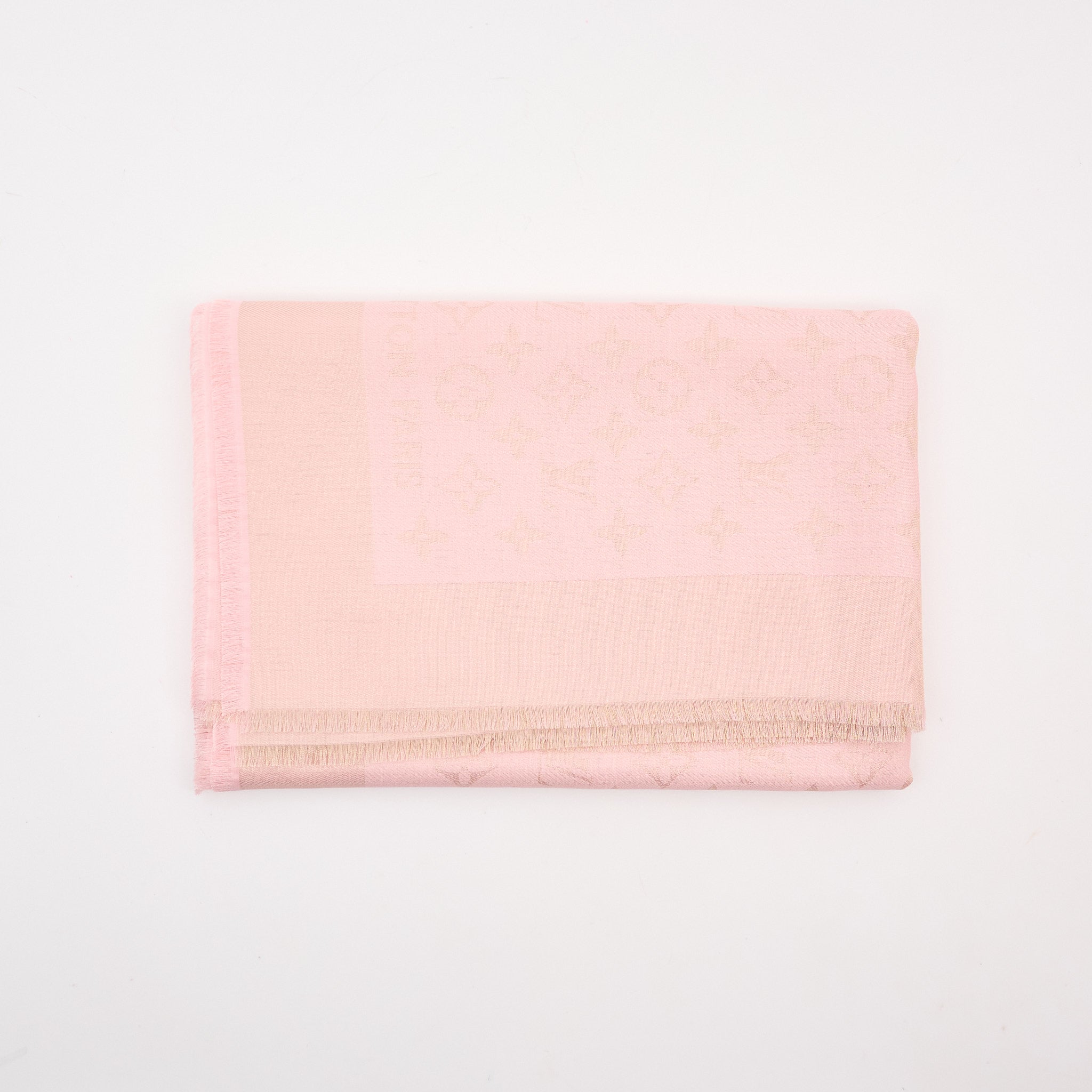 Louis Vuitton Silk Scarf Rose Pink
