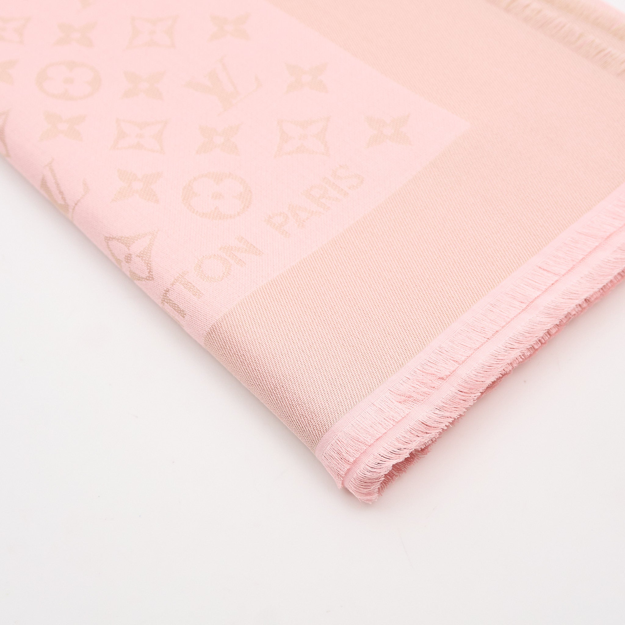 Louis Vuitton Silk Scarf Rose Pink