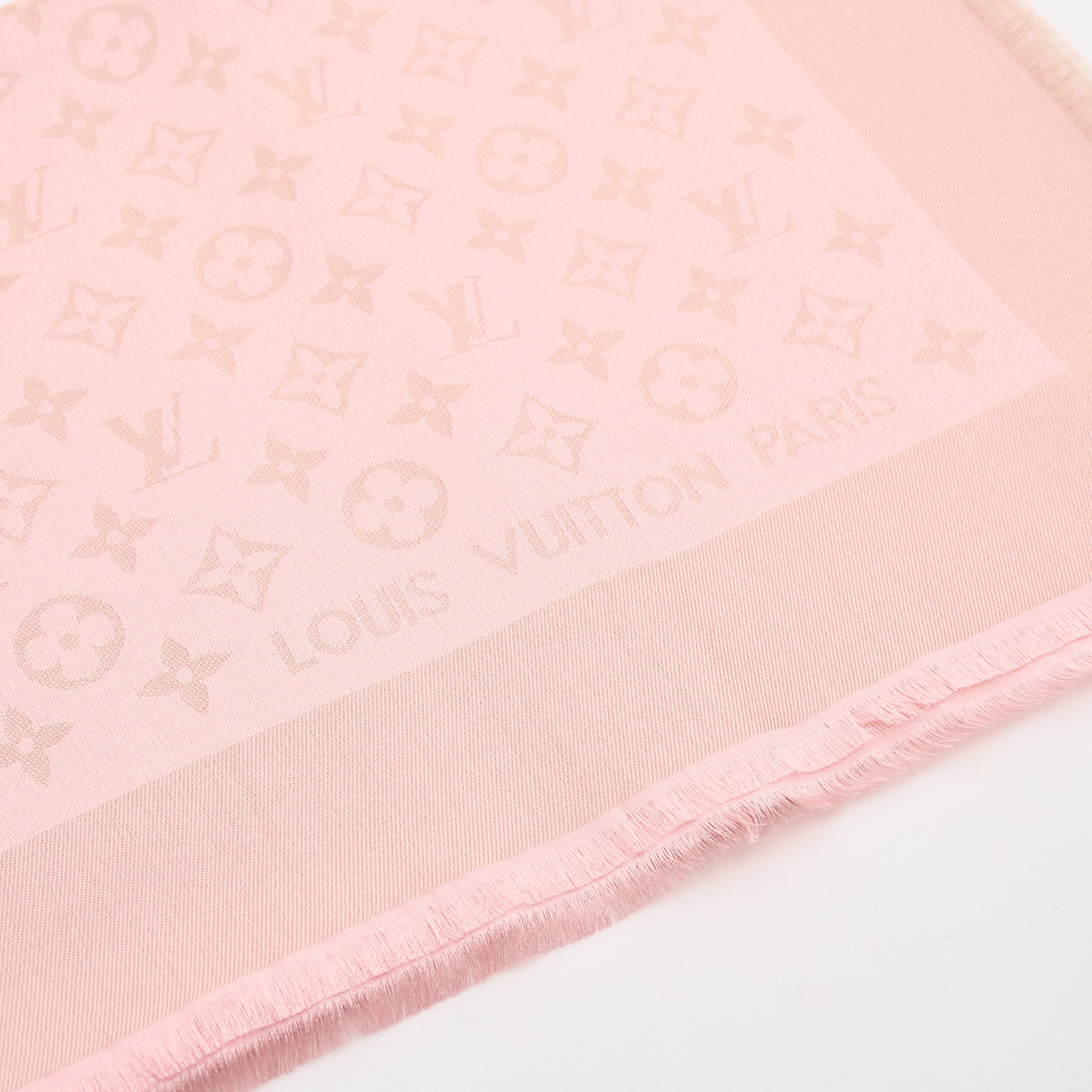 Louis Vuitton Silk Scarf Rose Pink