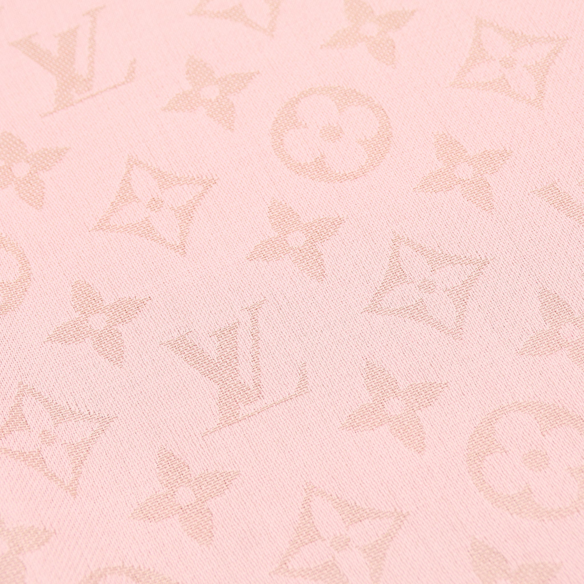 Louis Vuitton Silk Scarf Rose Pink