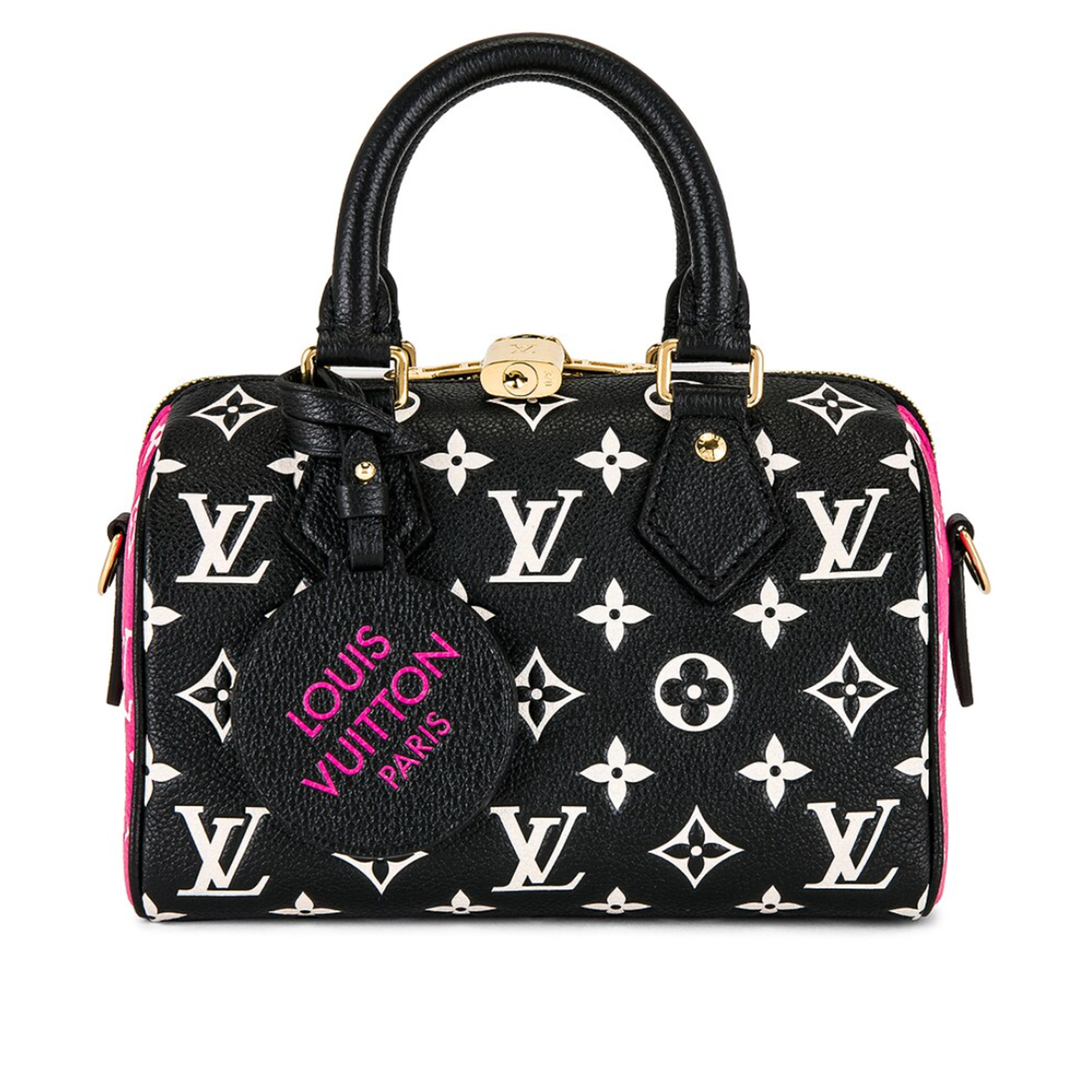 Spring in the City Speedy Bandouliere 20 Black White Pink