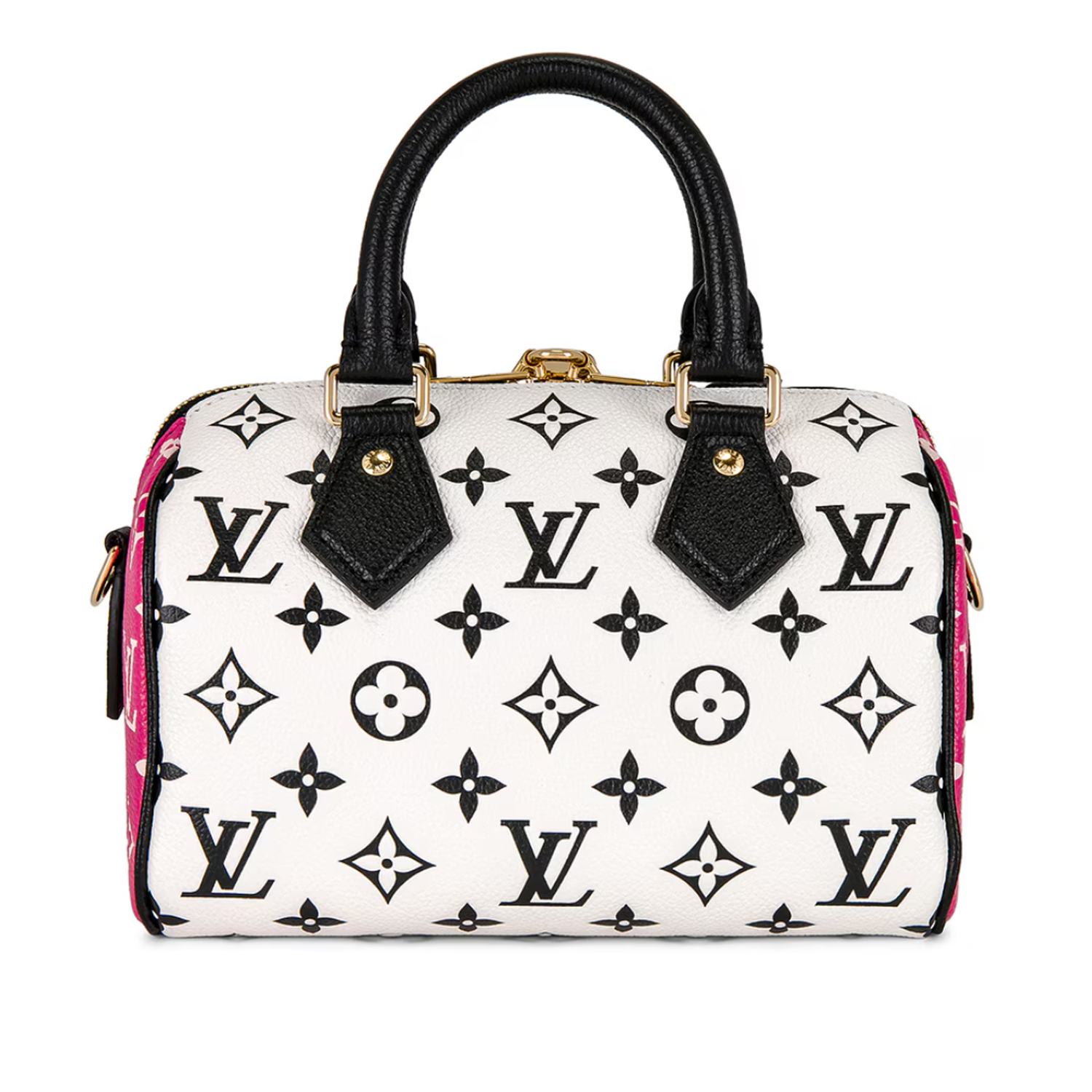 Spring in the City Speedy Bandouliere 20 Black White Pink