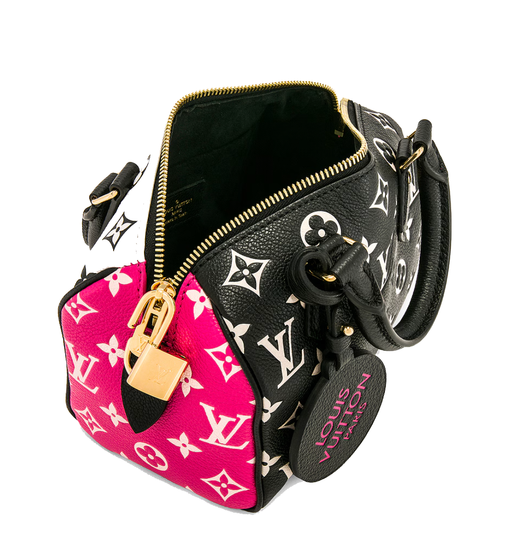 Spring in the City Speedy Bandouliere 20 Black White Pink