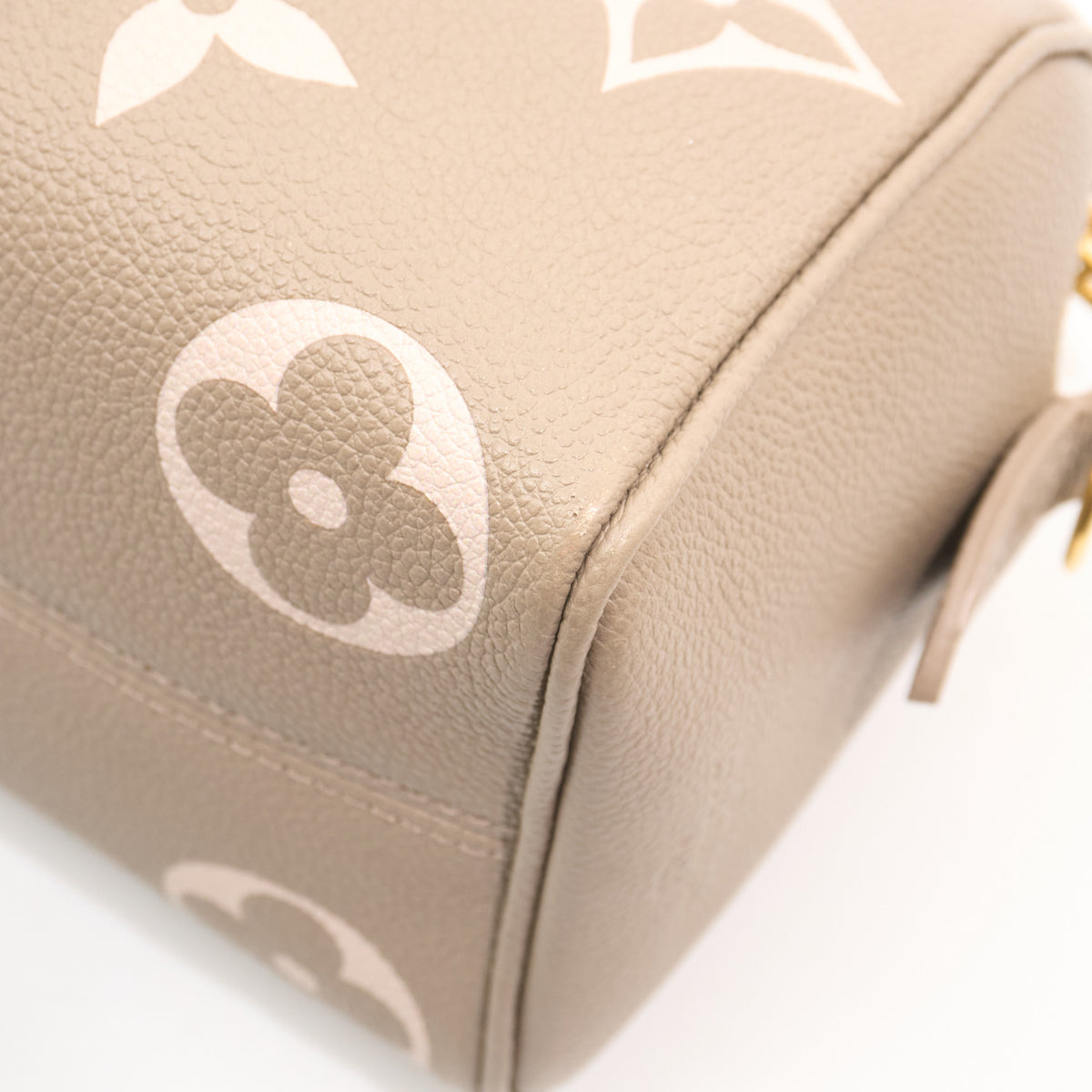 Louis Vuitton Bandoulière Speedy 20 Bi-Colour Empreinte Bag