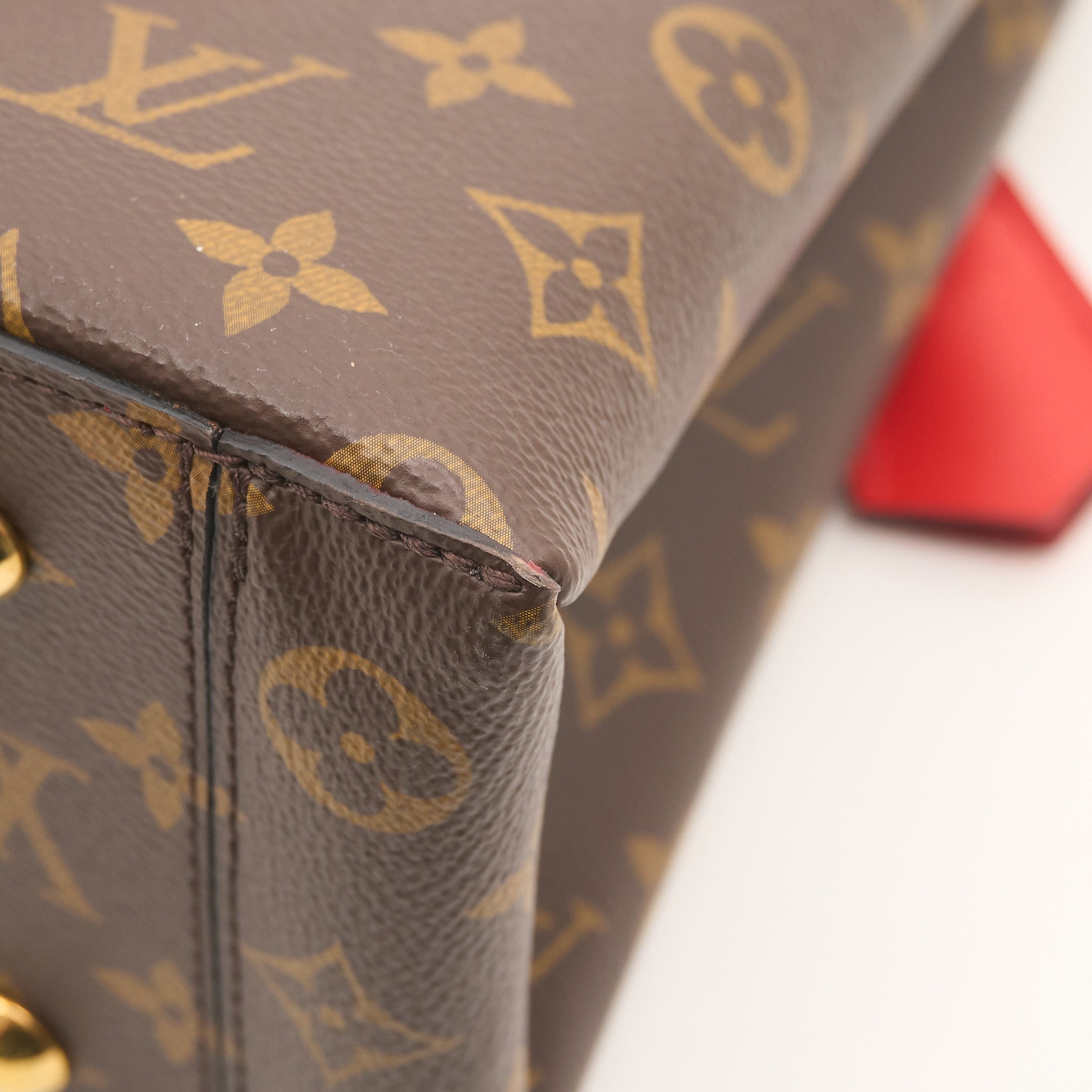 Louis Vuitton Coquelicot Monogram Canvas Flower Tote