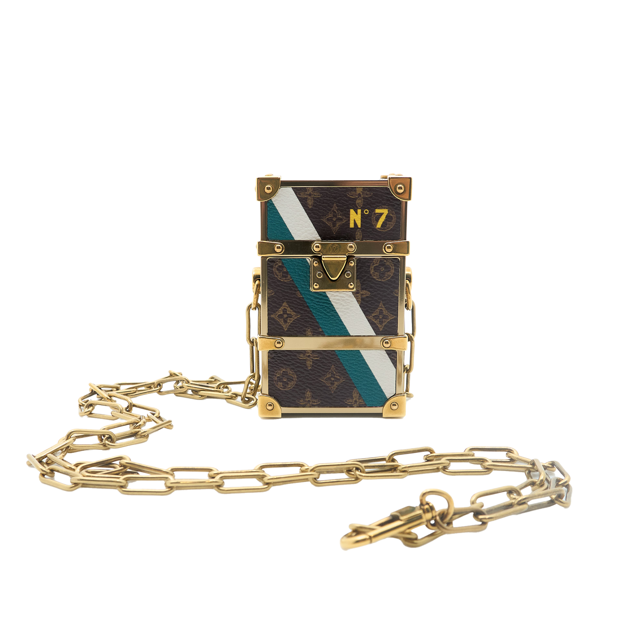 Louis Vuitton Trunk Box Chain Bag