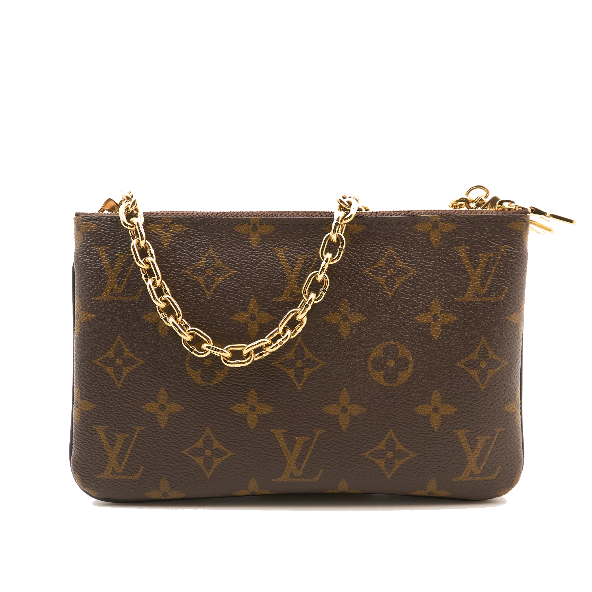 Louis Vuitton Double Zip Pochette Bag