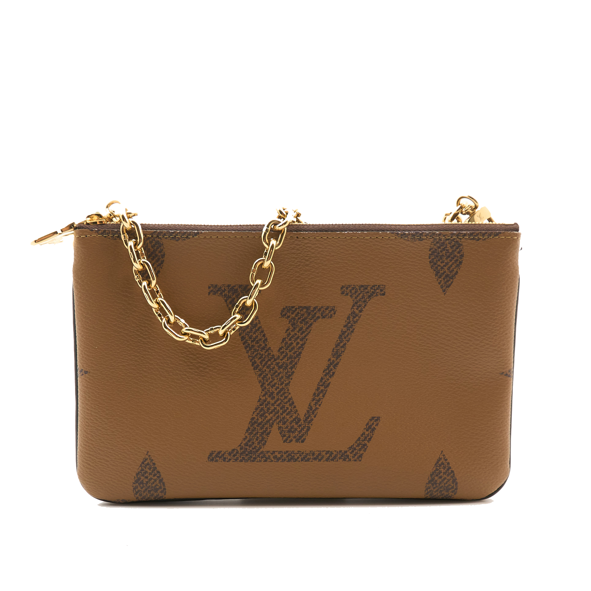 Louis Vuitton Double Zip Pochette Bag