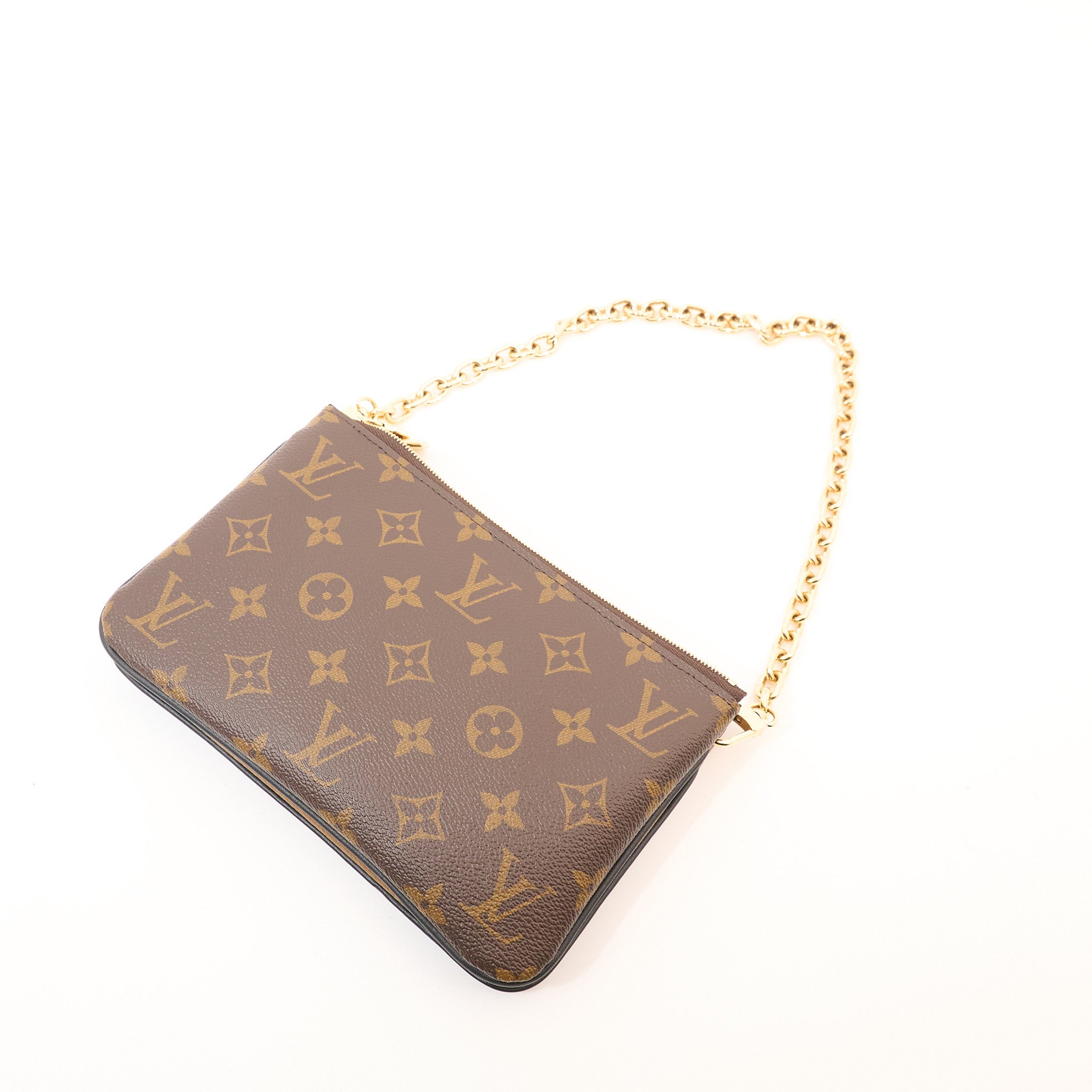 Louis Vuitton Double Zip Pochette Bag