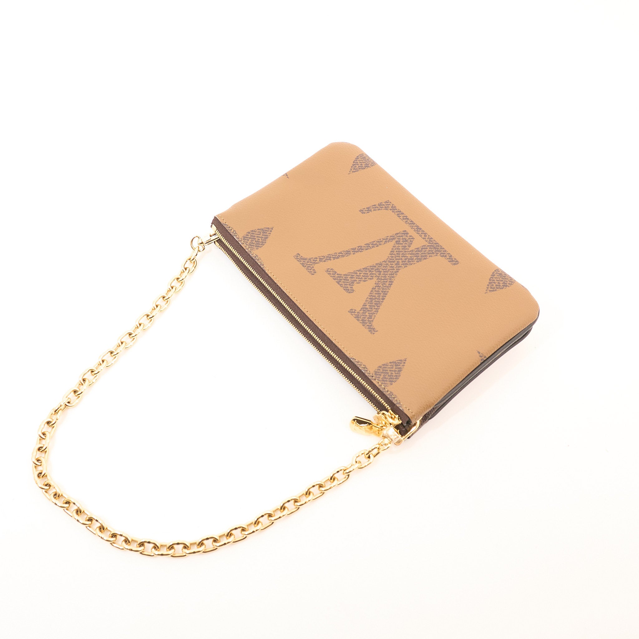 Louis Vuitton Double Zip Pochette Bag